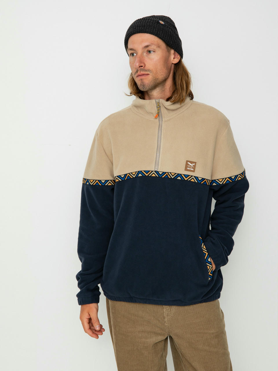 Mens Iriedaily Monte Noe Fleece  (marine)