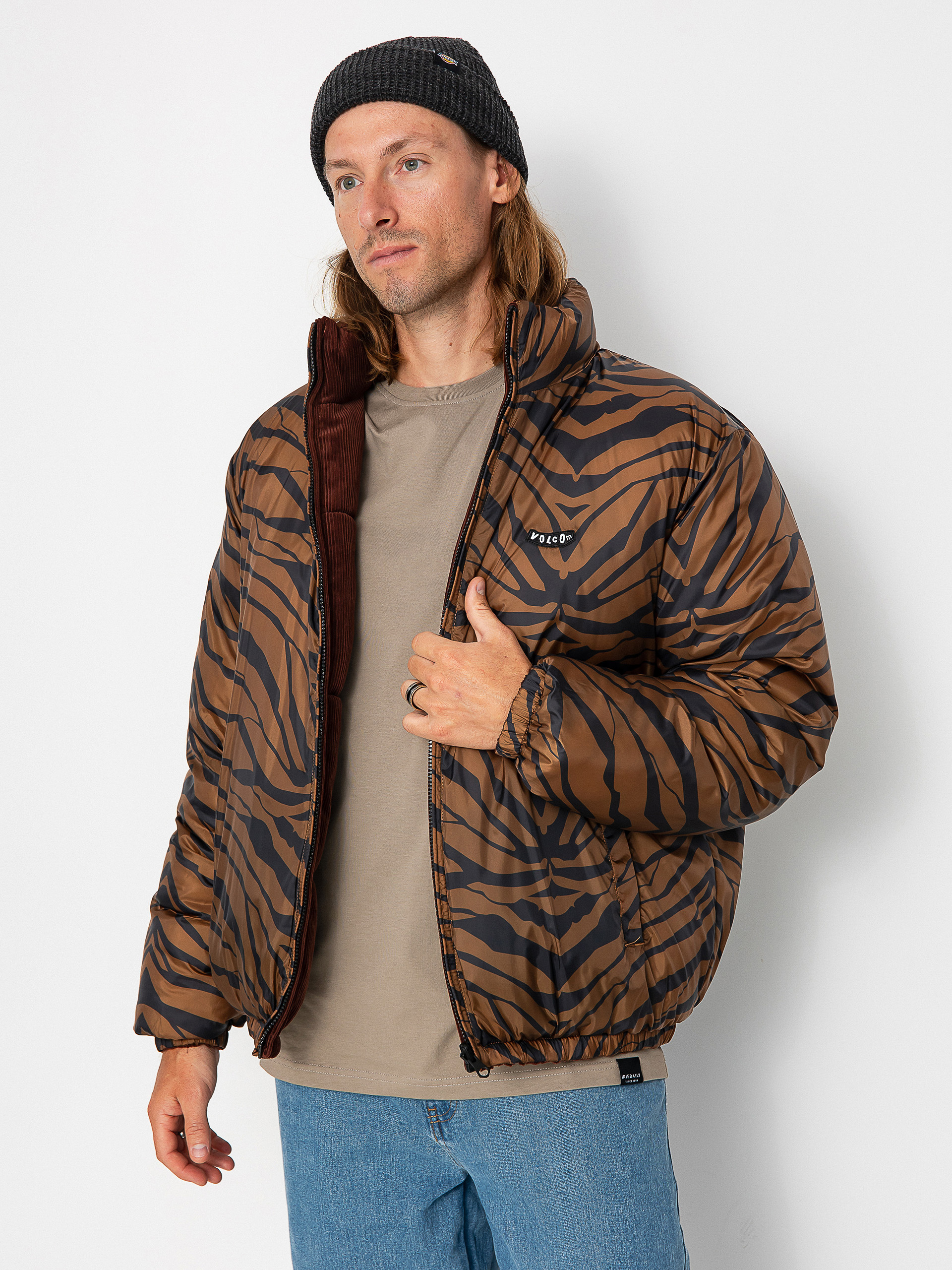 Volcom Walltz Cord Jacke - Braun (bitter chocolate)