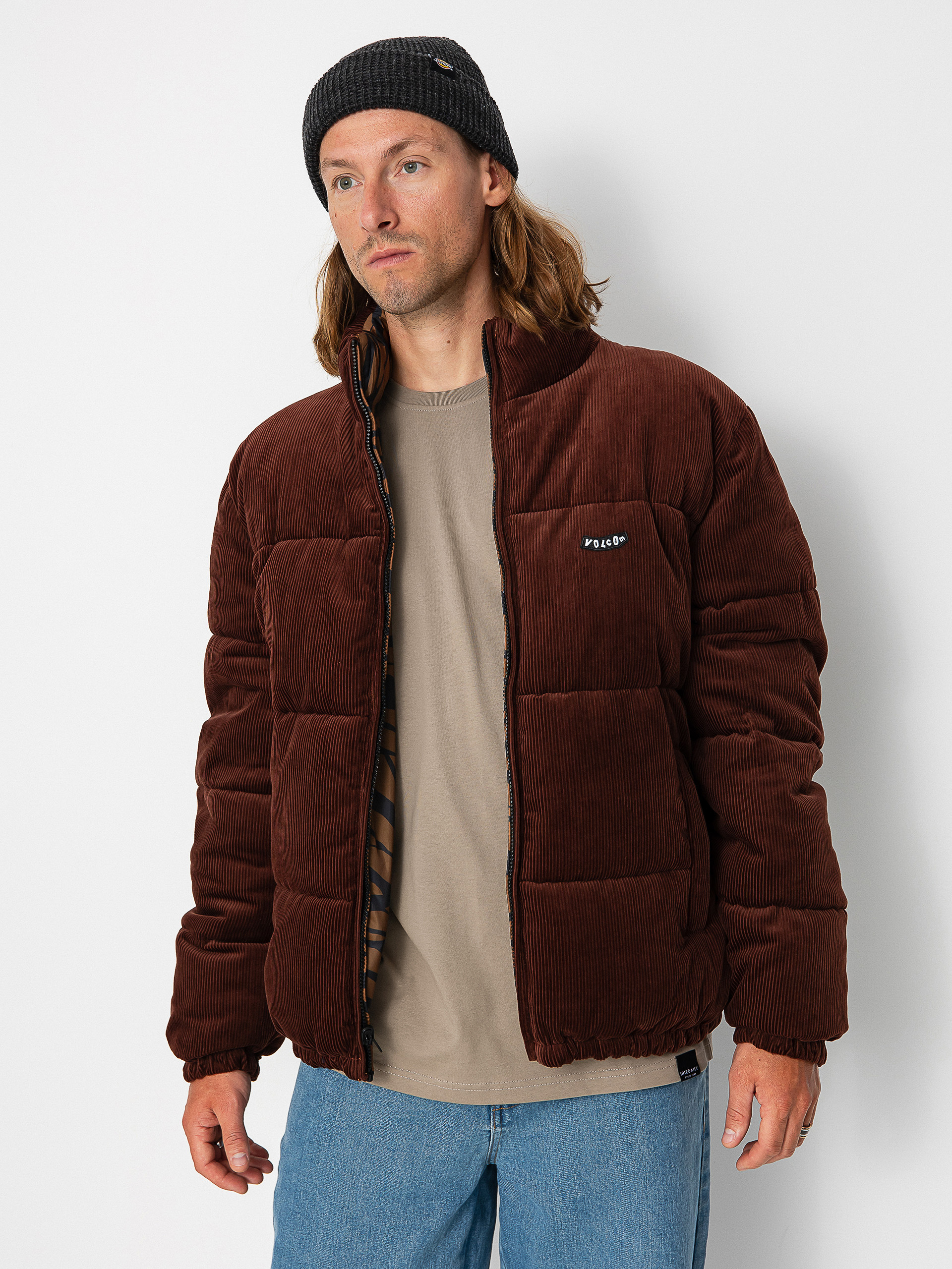 Volcom Walltz Cord Jacket - brown (bitter chocolate)