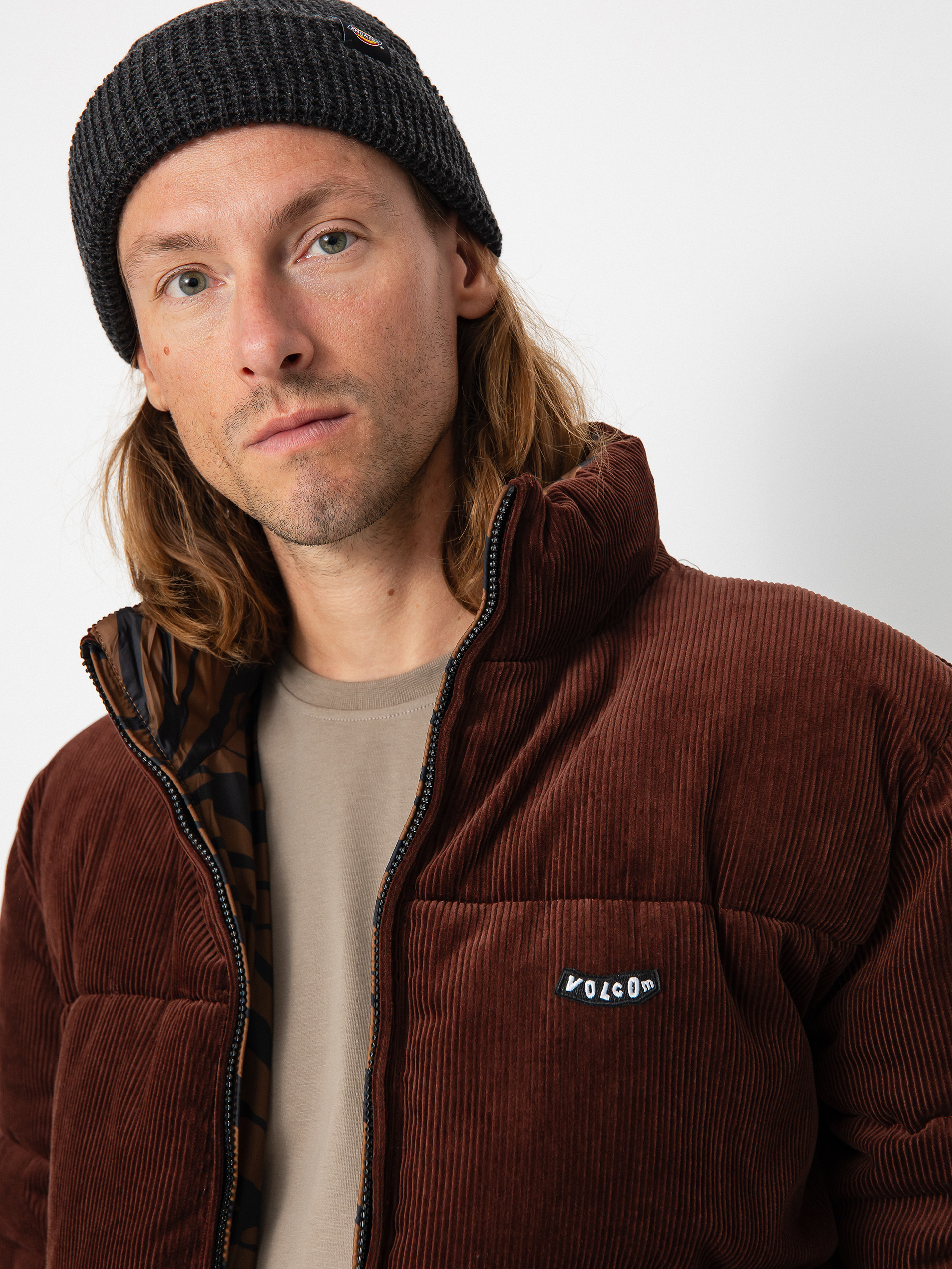 Volcom Walltz Cord Jacket - brown (bitter chocolate)