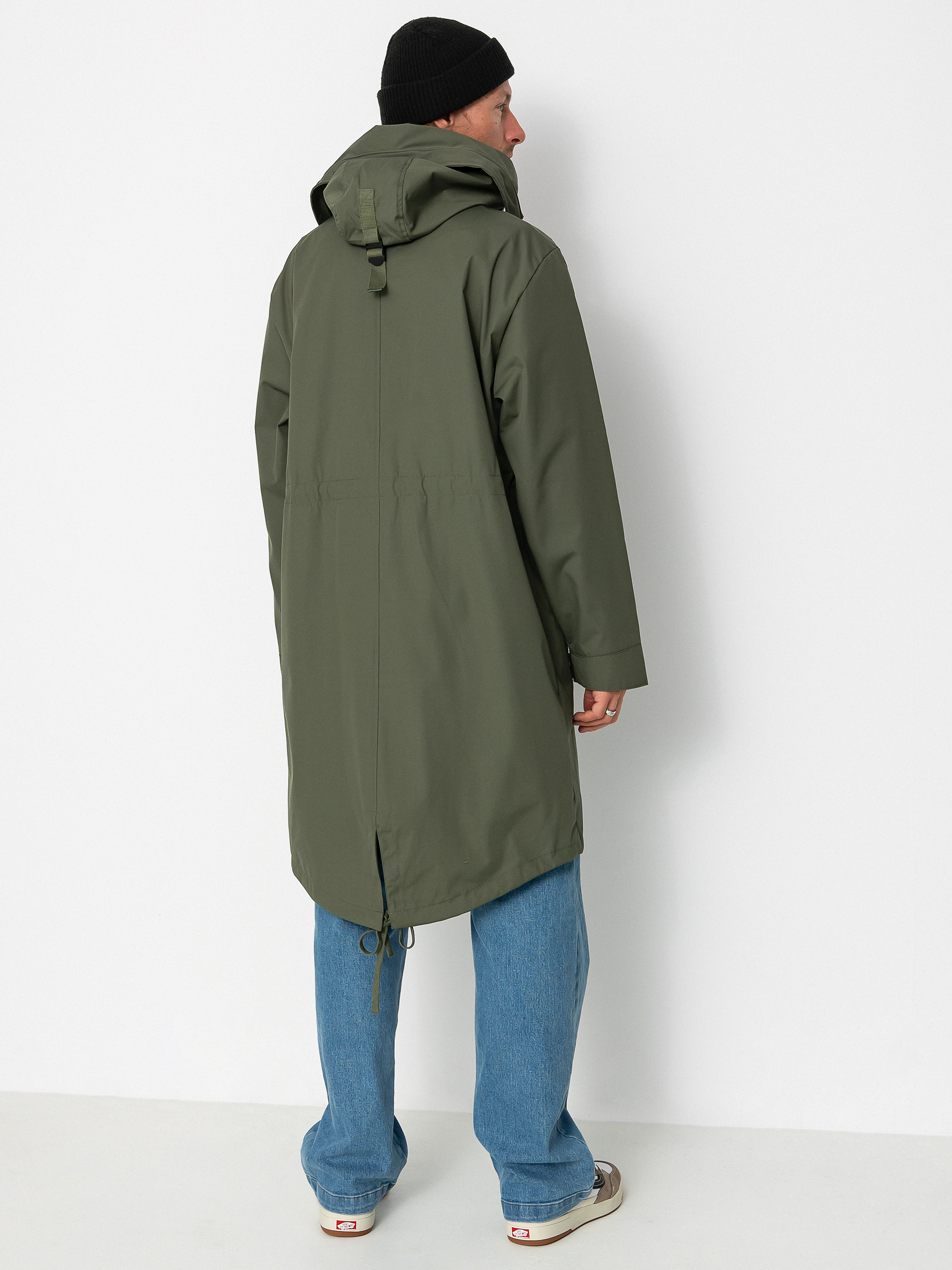 RVCA Fishtail Rainco Jacket (cactus)