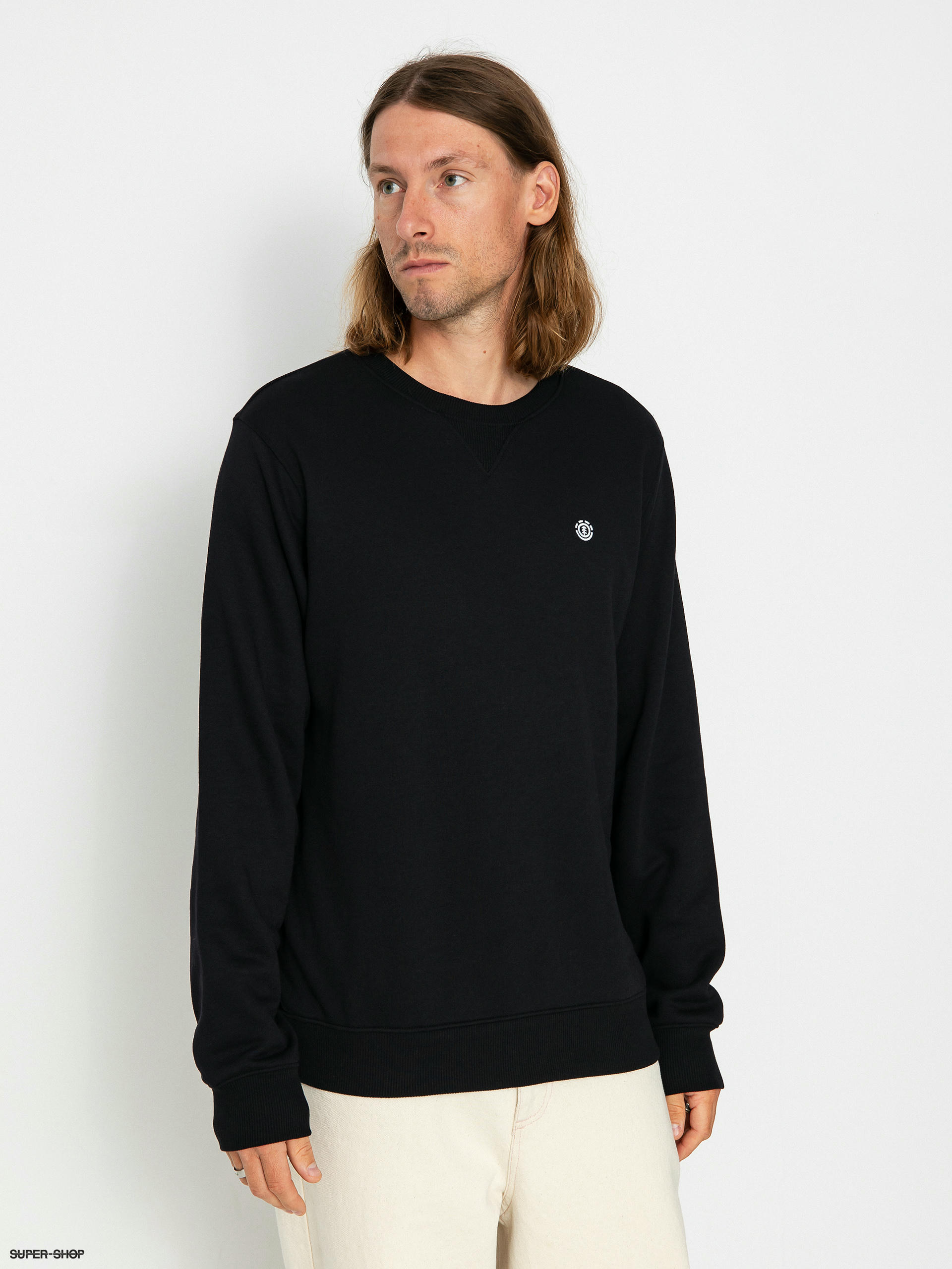 RVCA Scattered Crew Sweater Sweatshirt (pirate black)