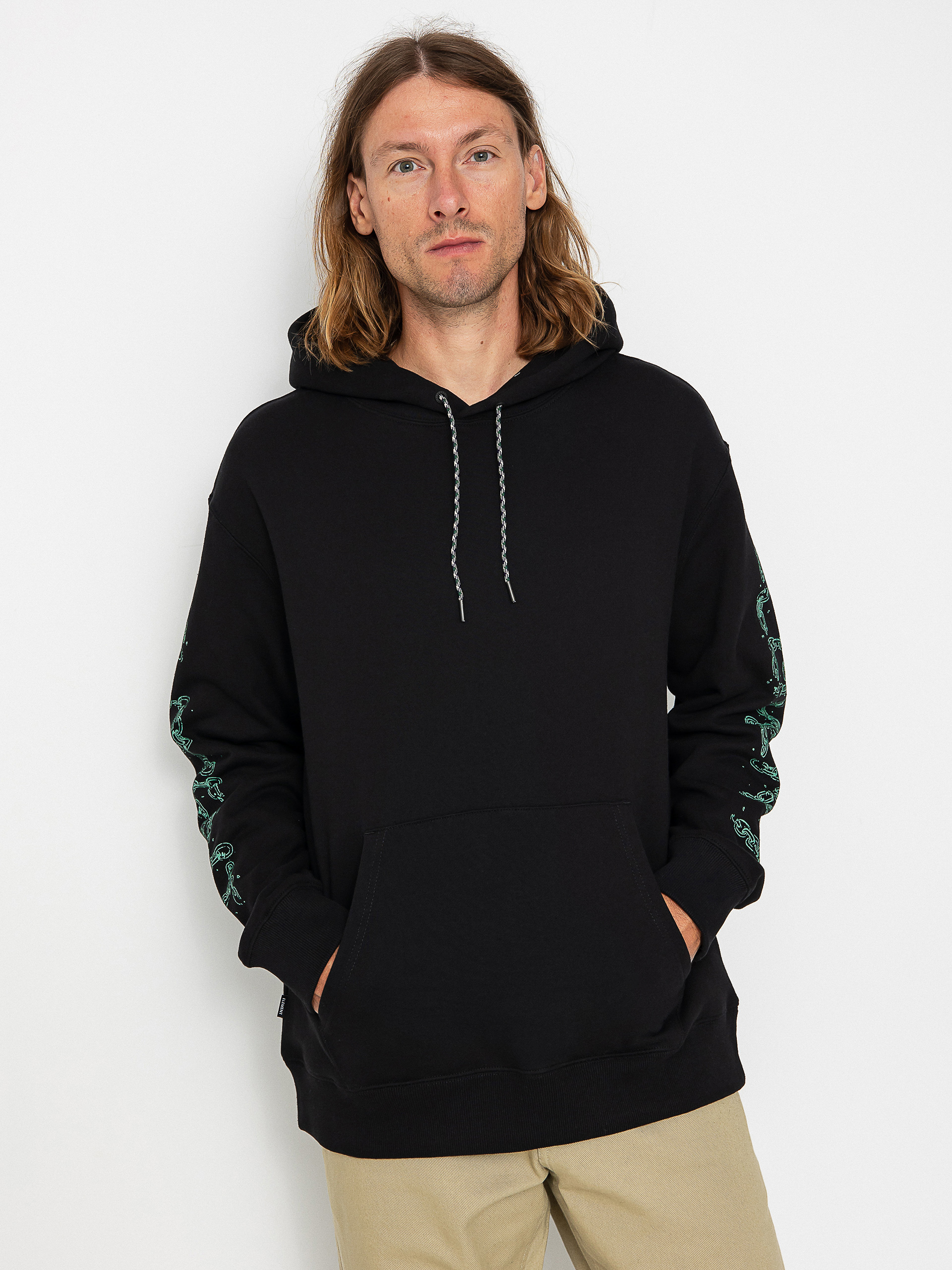 Element Hirotton Leopard Hoodie (flint black)