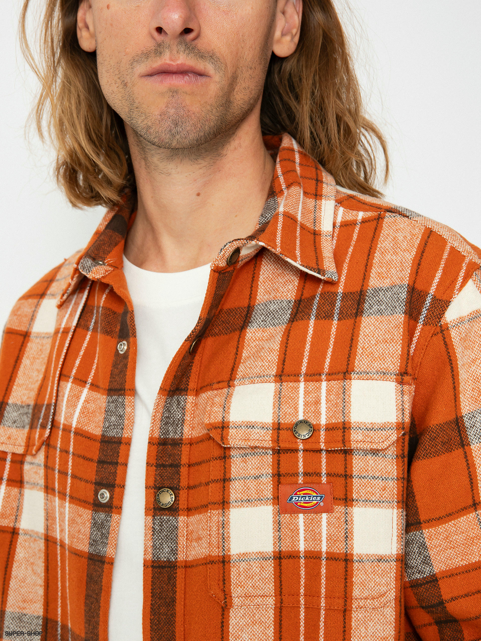 Dickies Nimmons Plaid Long Sleeve Shirt  Urban Outfitters Singapore -  Clothing, Music, Home & Accessories