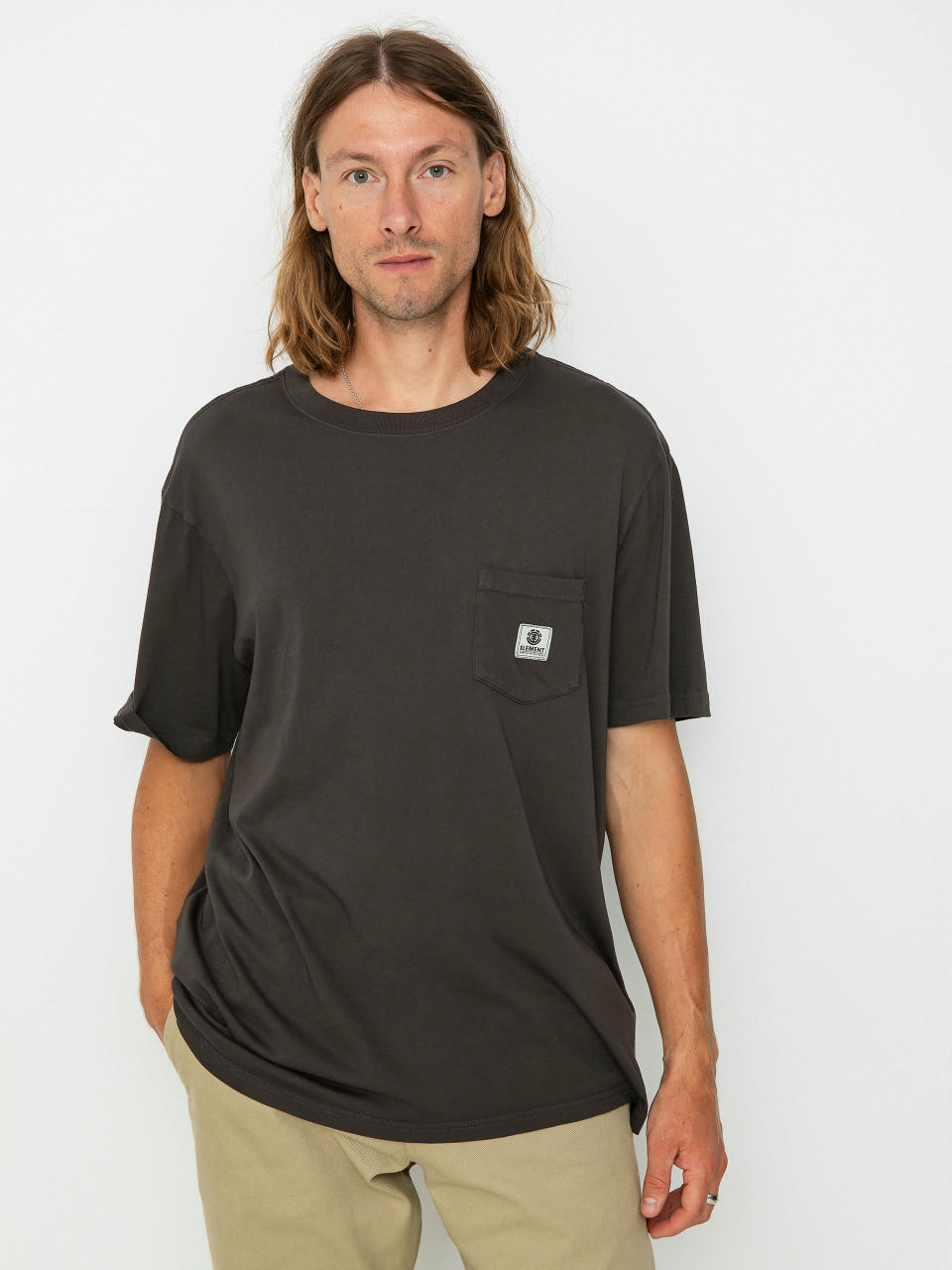 Element Basic Pkt T-Shirt (off black)