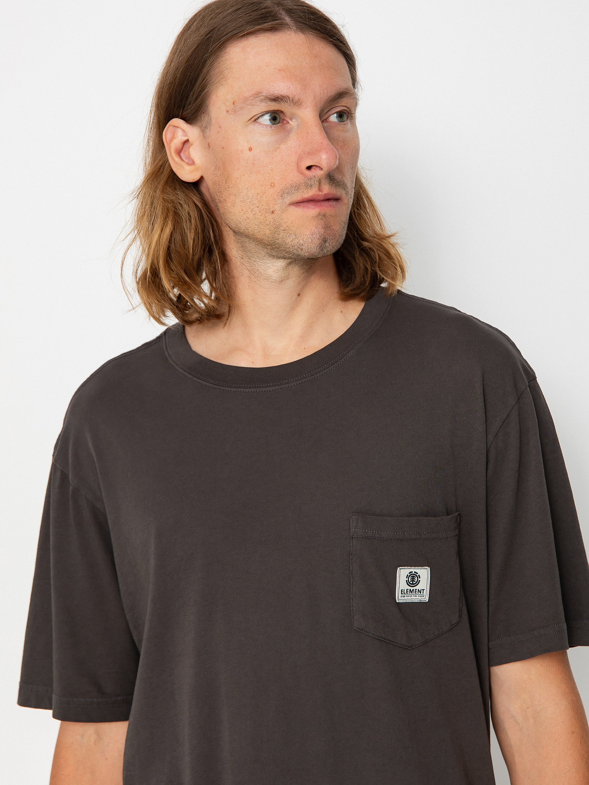 Element Basic Pkt T-Shirt (off black)