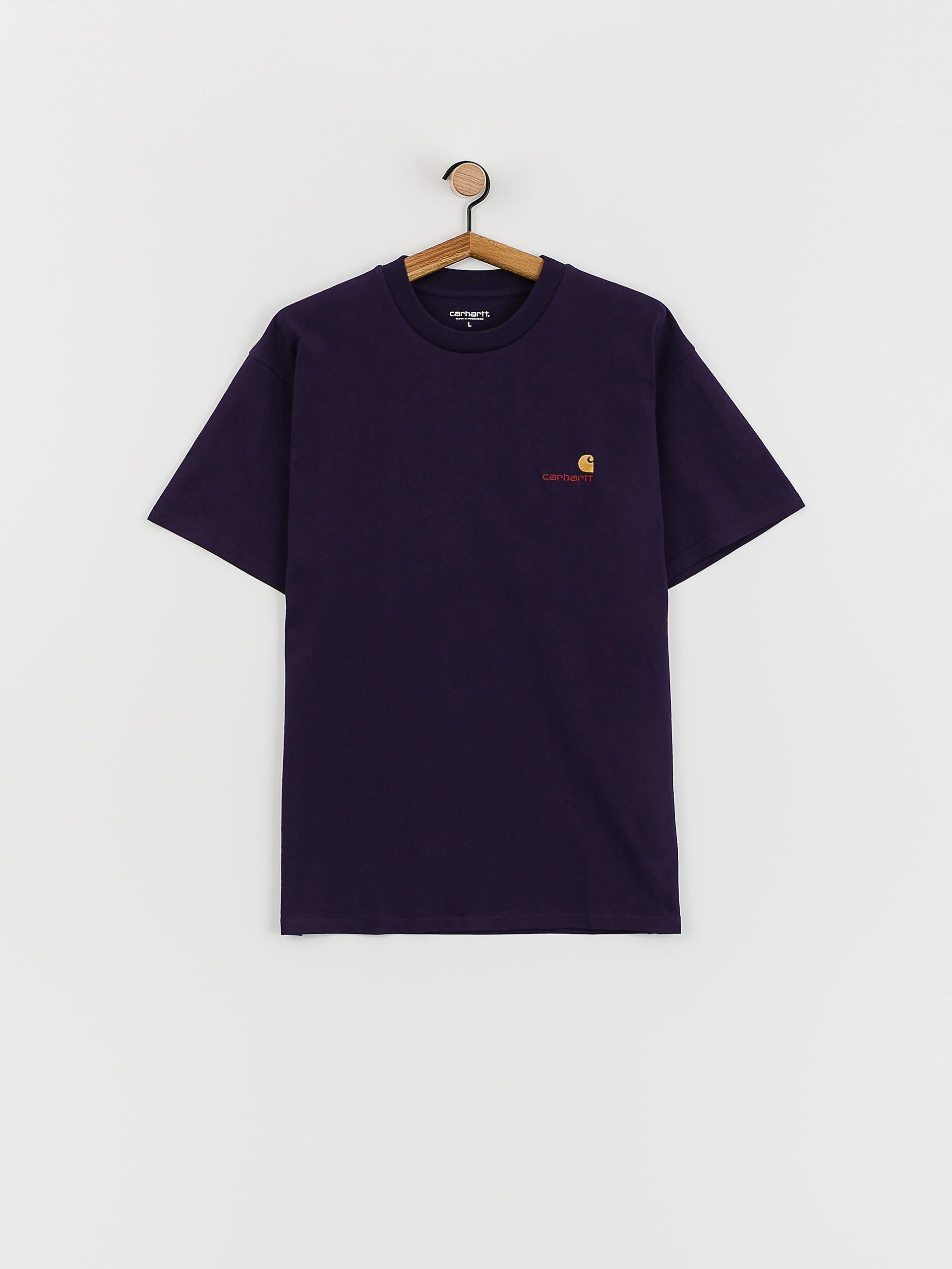 Carhartt WIP American Script T-shirt (cassis)