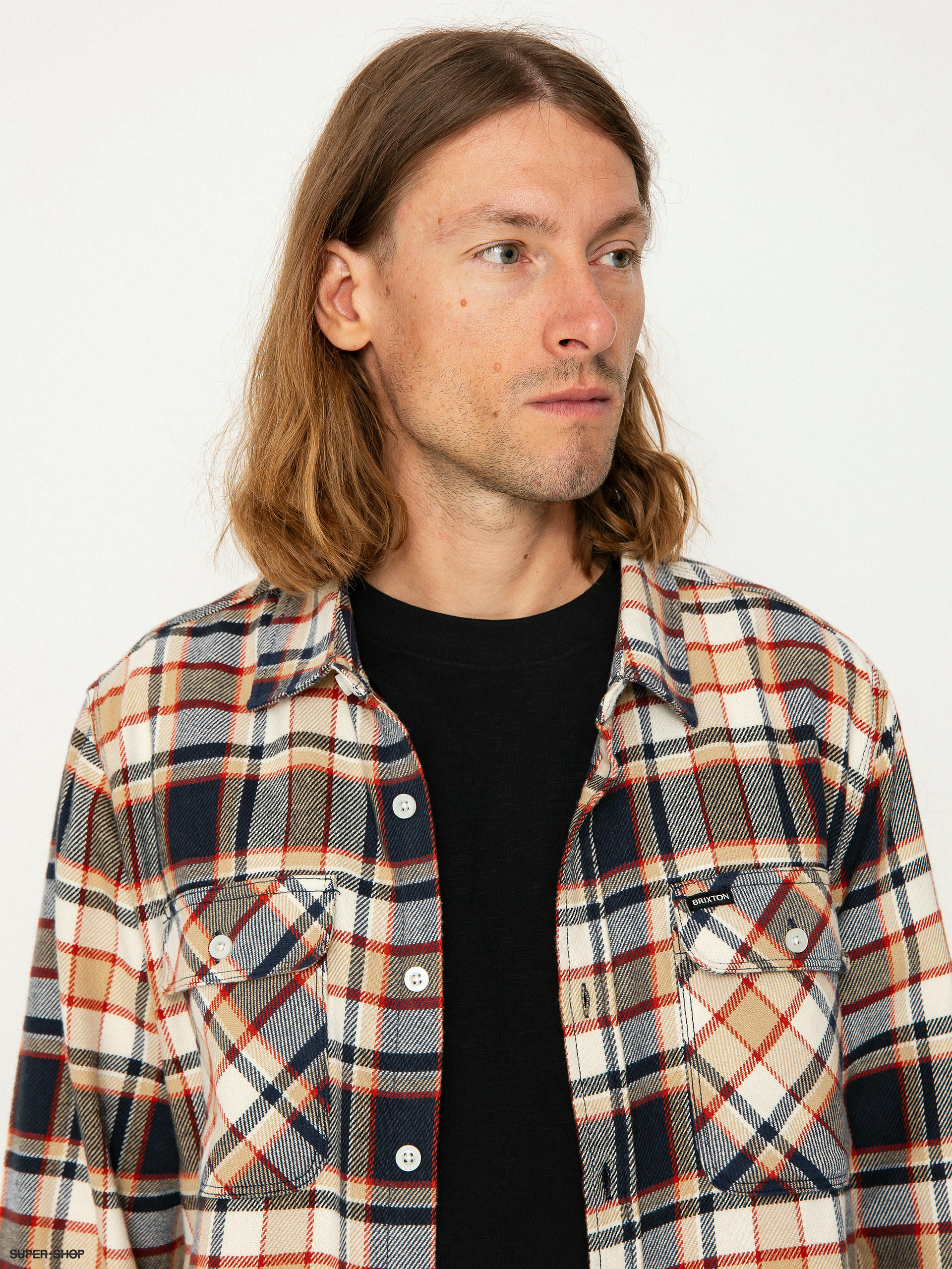 Off white flannel on sale jacket