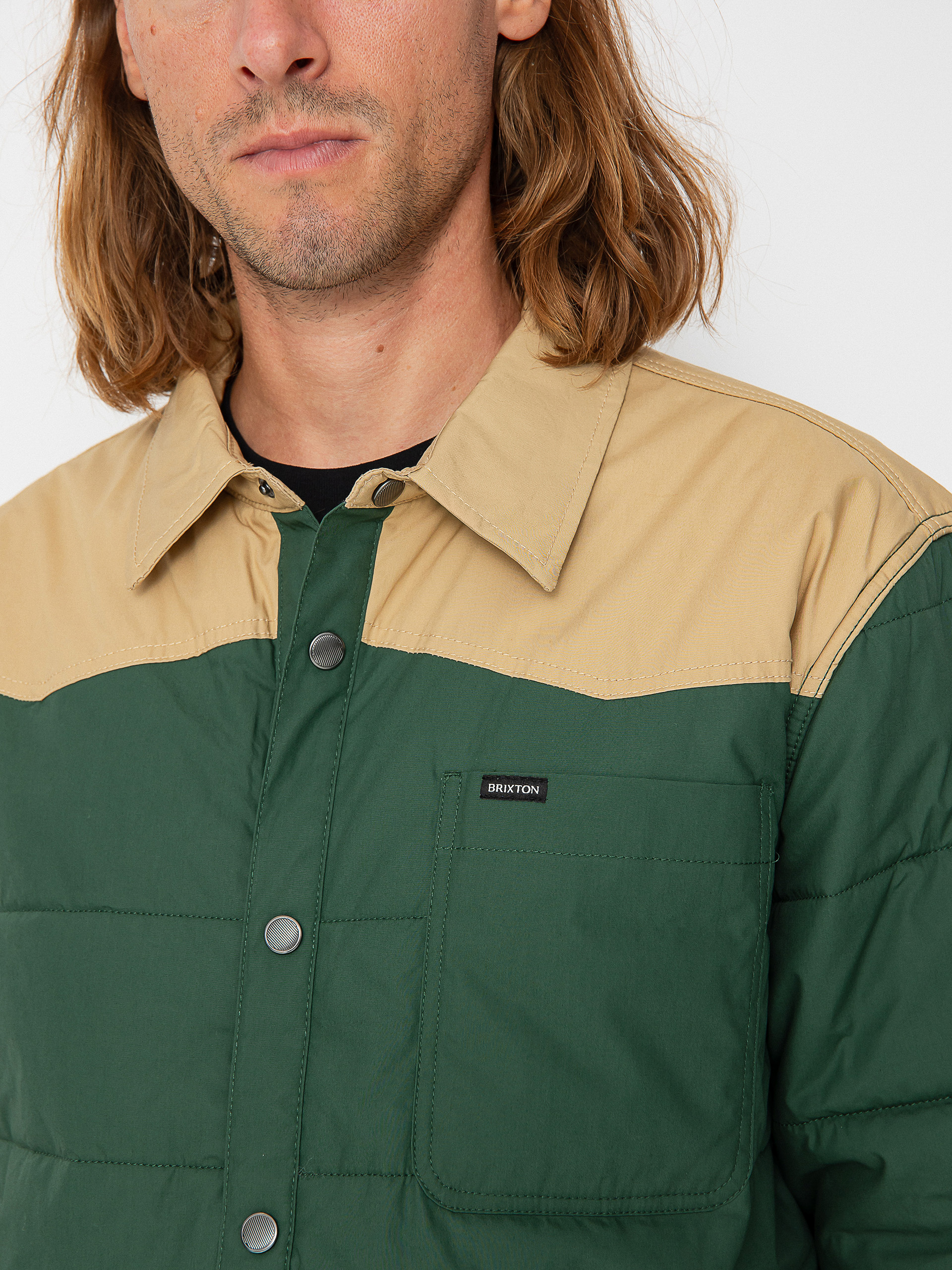 Brixton Cass Jacke (pine needle/sand)