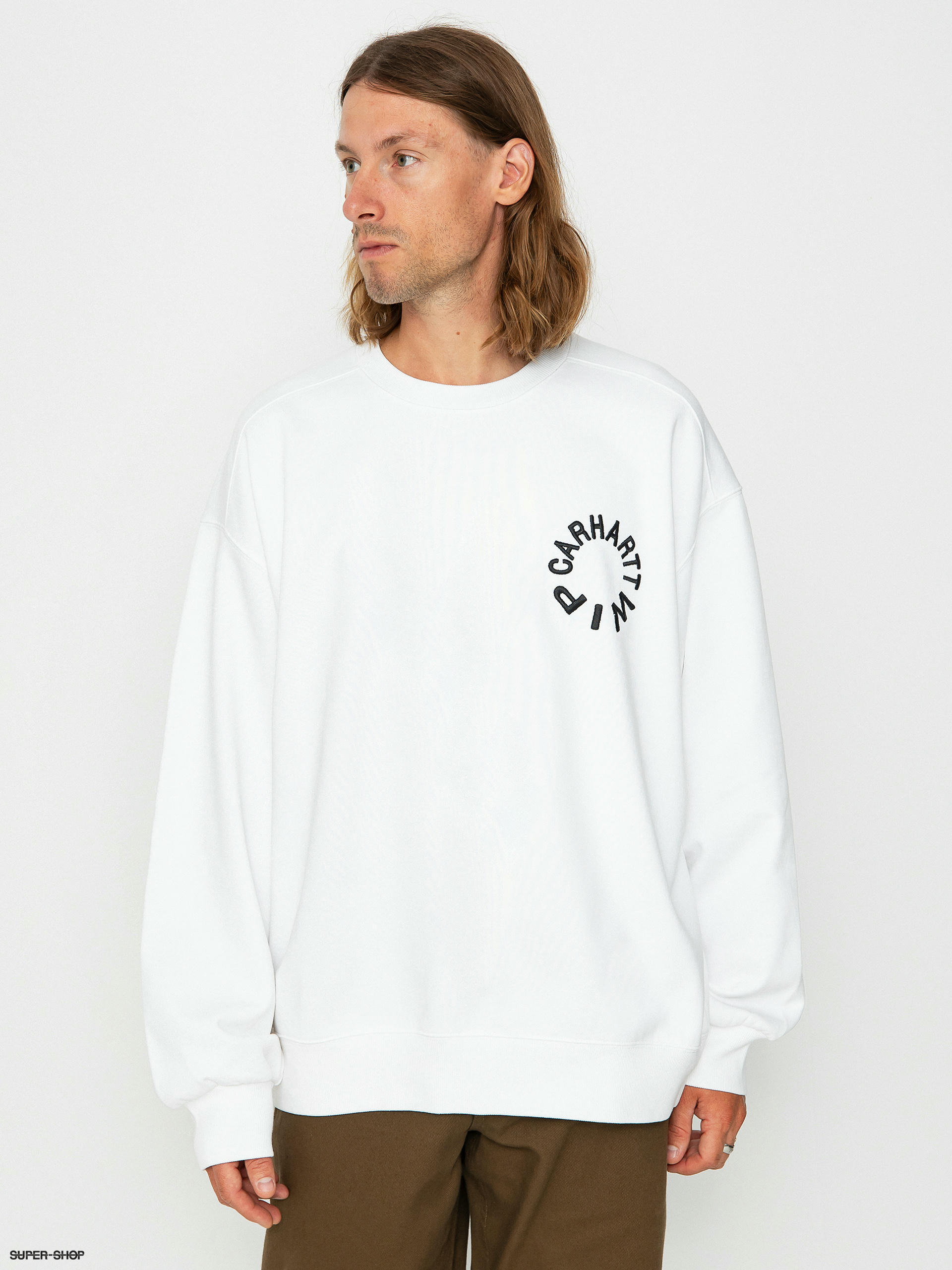 Carhartt sweatshirt clearance white