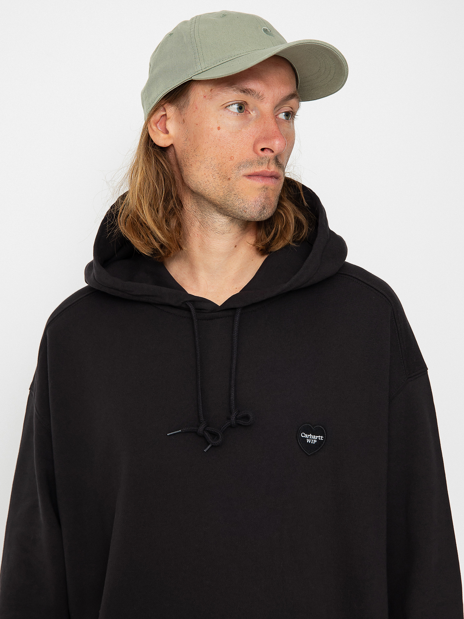 Carhartt WIP Heart Patch HD Hoodie (black)