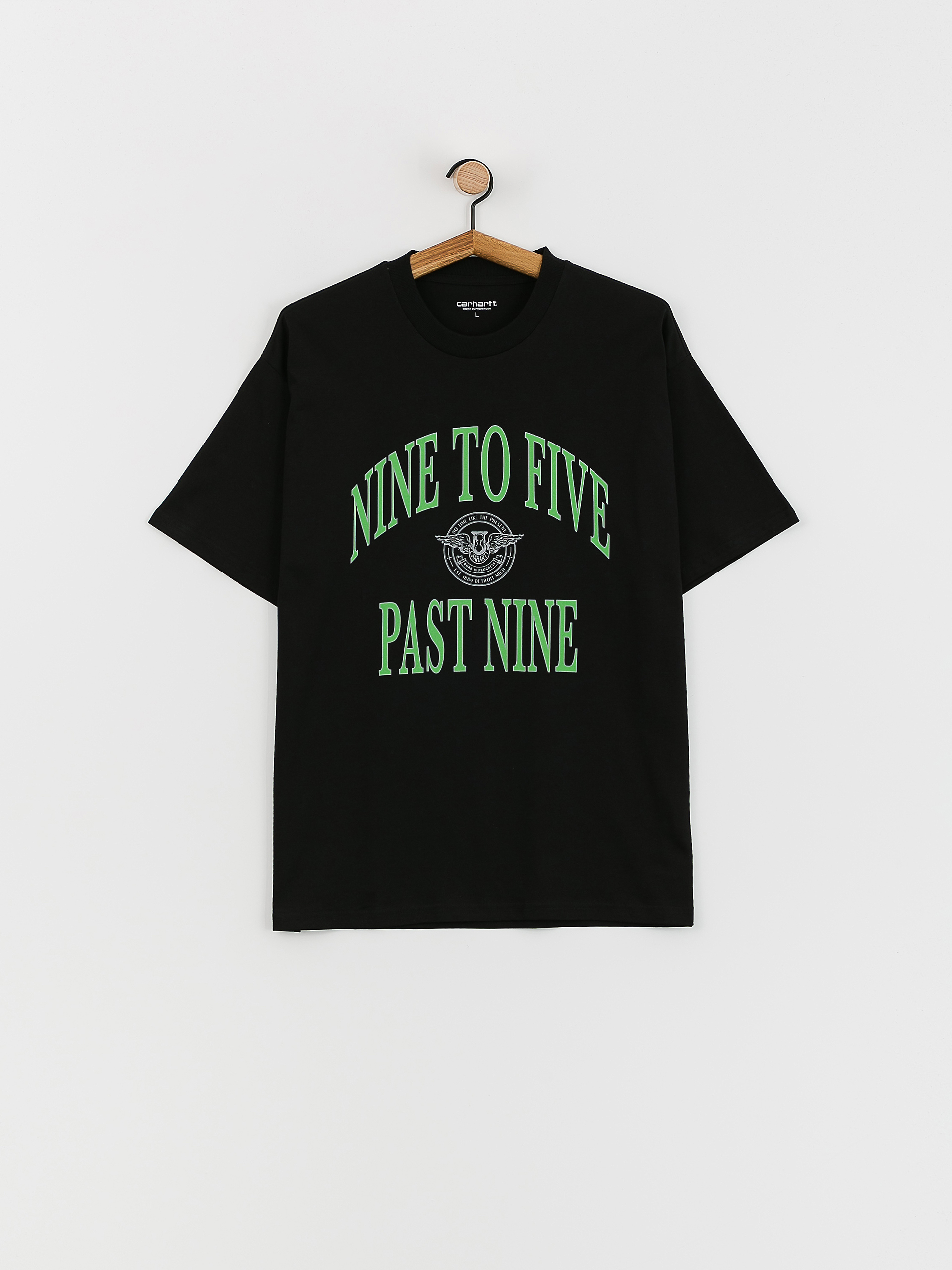 Carhartt WIP Nine To Five Past Nine T-Shirt (black)
