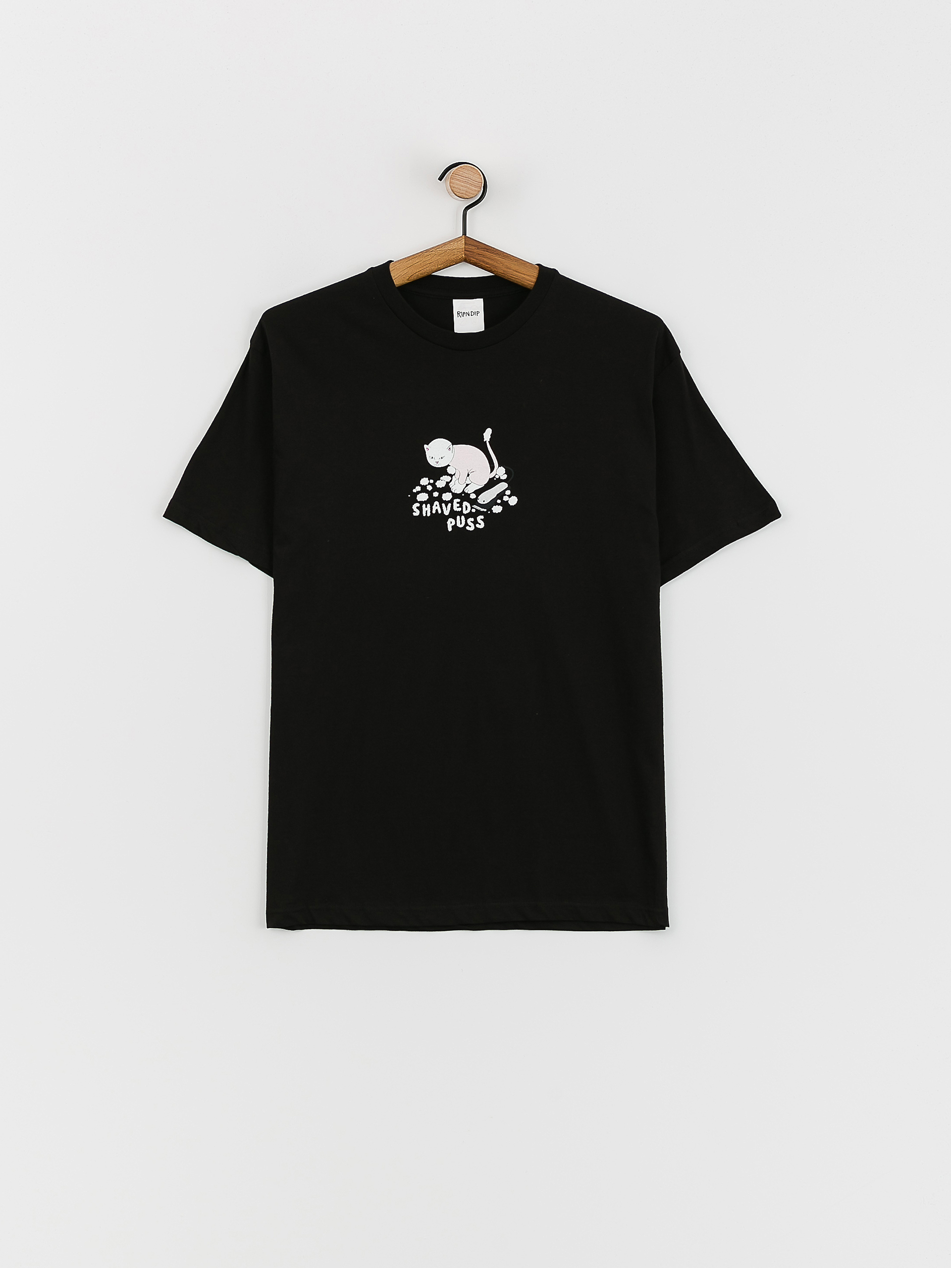 RipNDip Shaved Puss T-shirt (black)