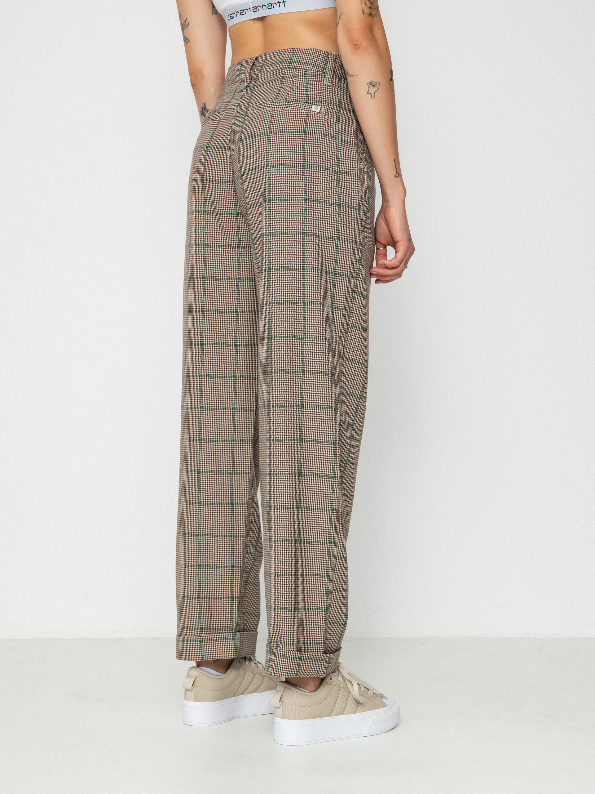 Brixton Victory Trouser Pants Wmn (sesame/seal brown)