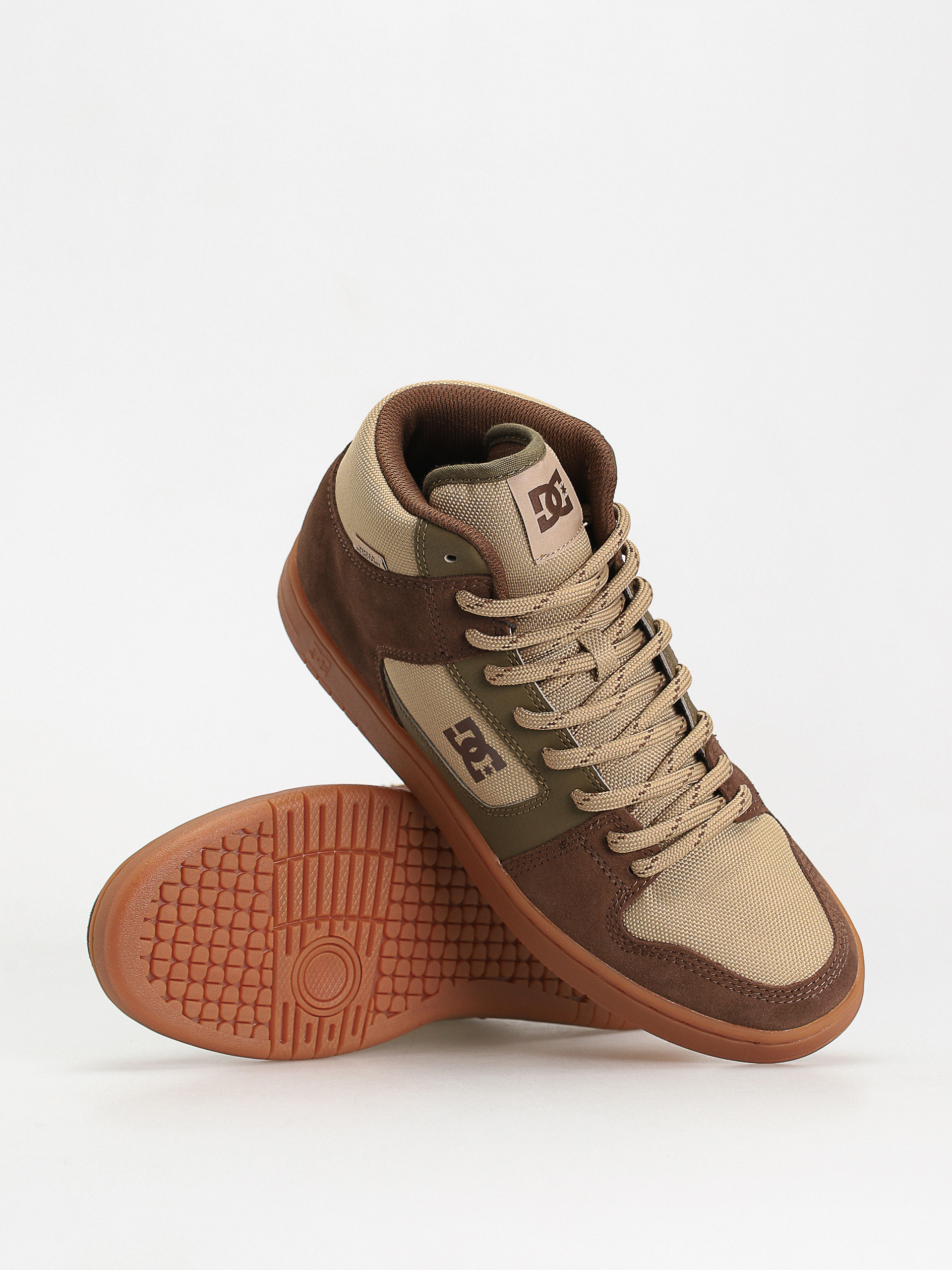 DC Manteca 4 Hi Wr Schuhe (dk choc/military)