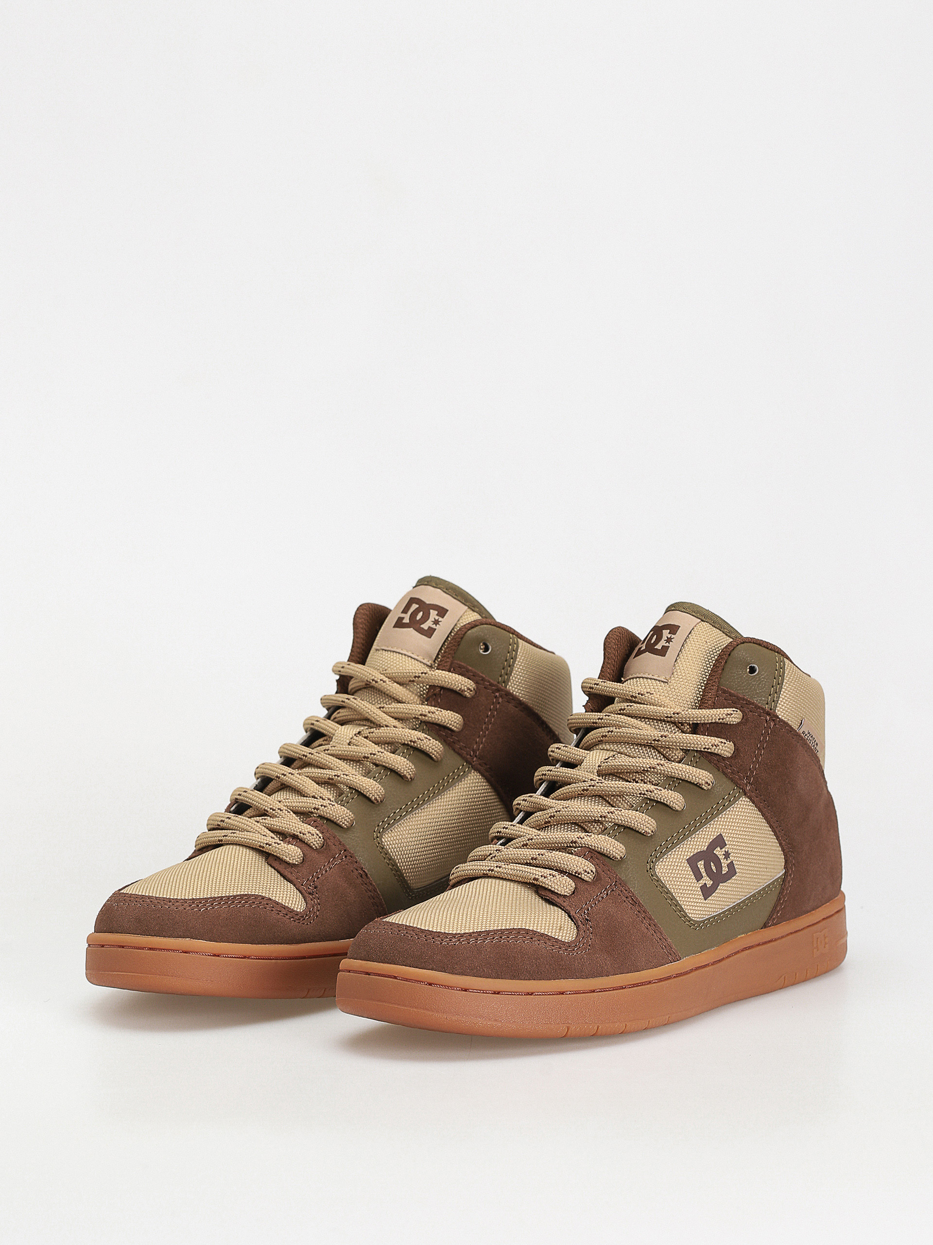 DC Manteca 4 Hi Wr Schuhe (dk choc/military)