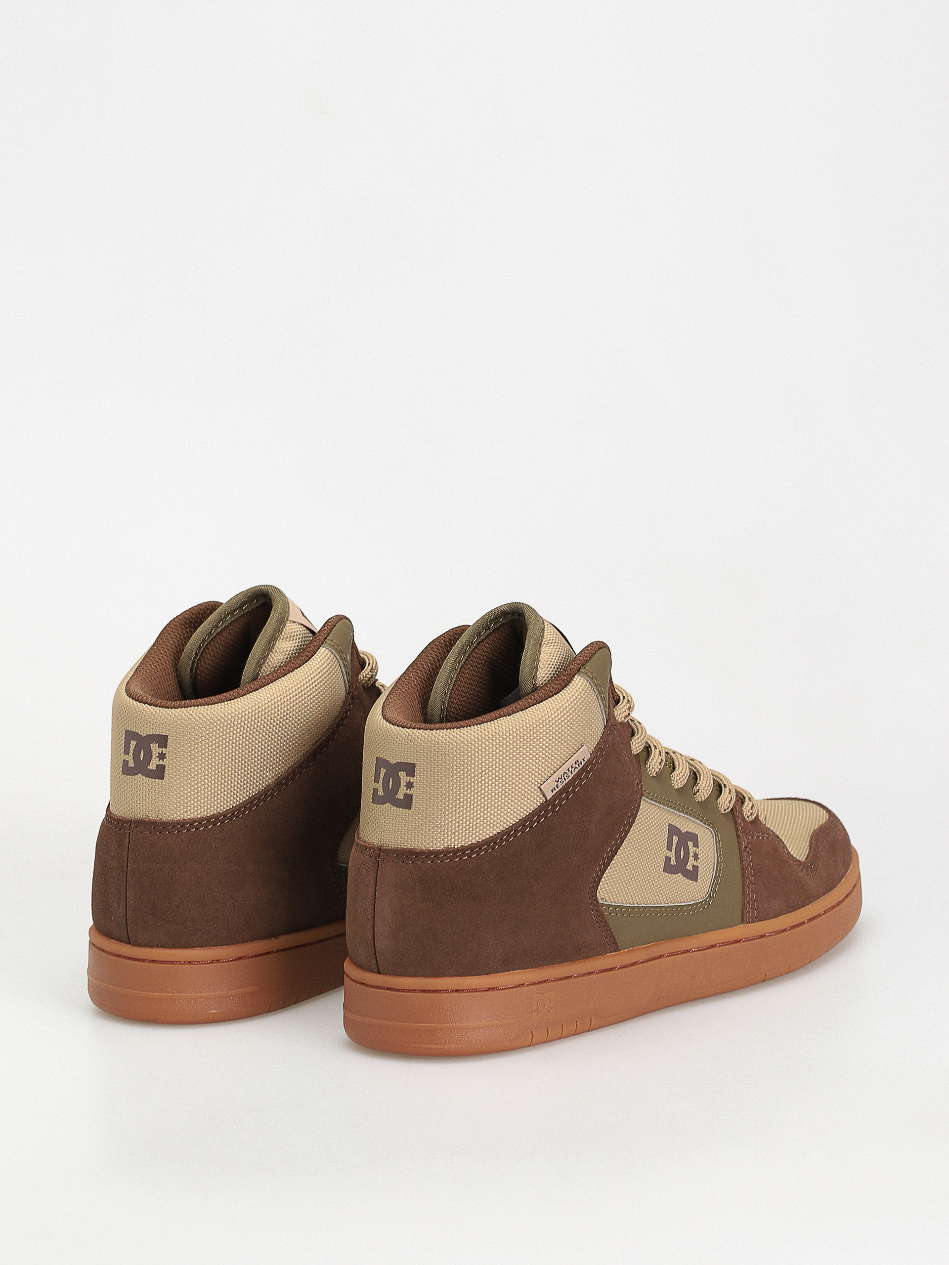 DC Manteca 4 Hi Wr Schuhe (dk choc/military)