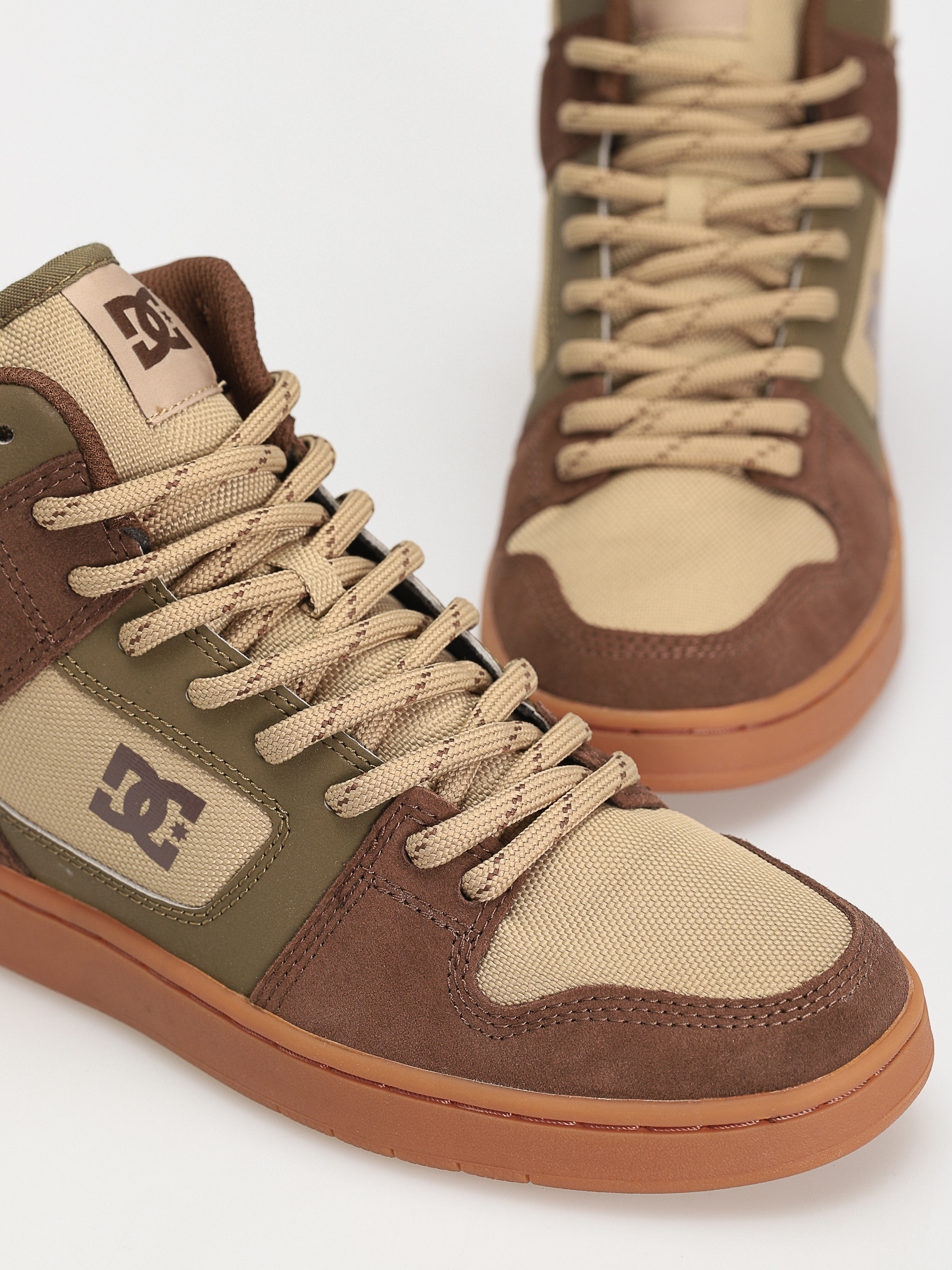 DC Manteca 4 Hi Wr Schuhe (dk choc/military)