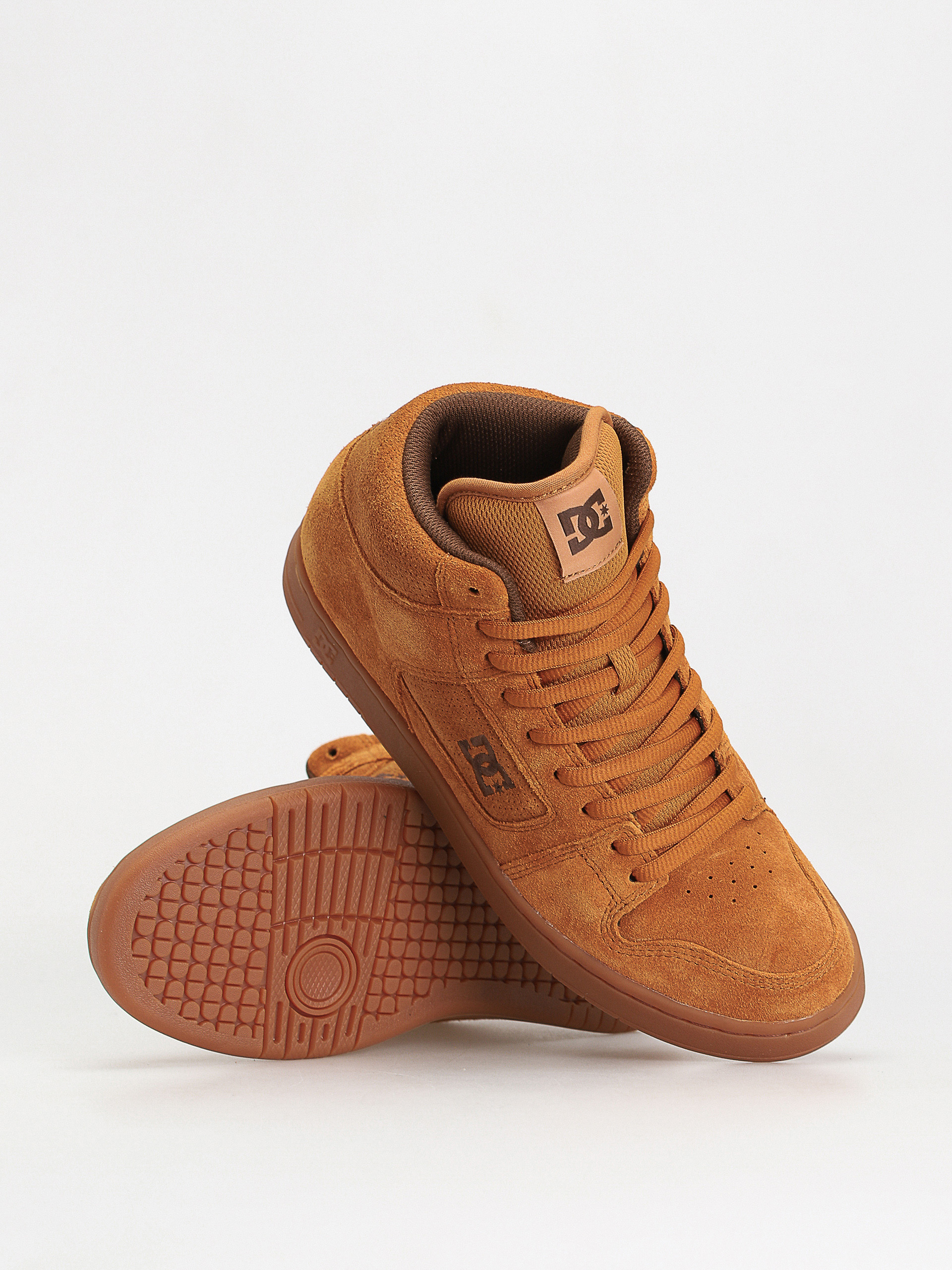 DC Manteca 4 Hi Shoes (wheat/dk chocolate)