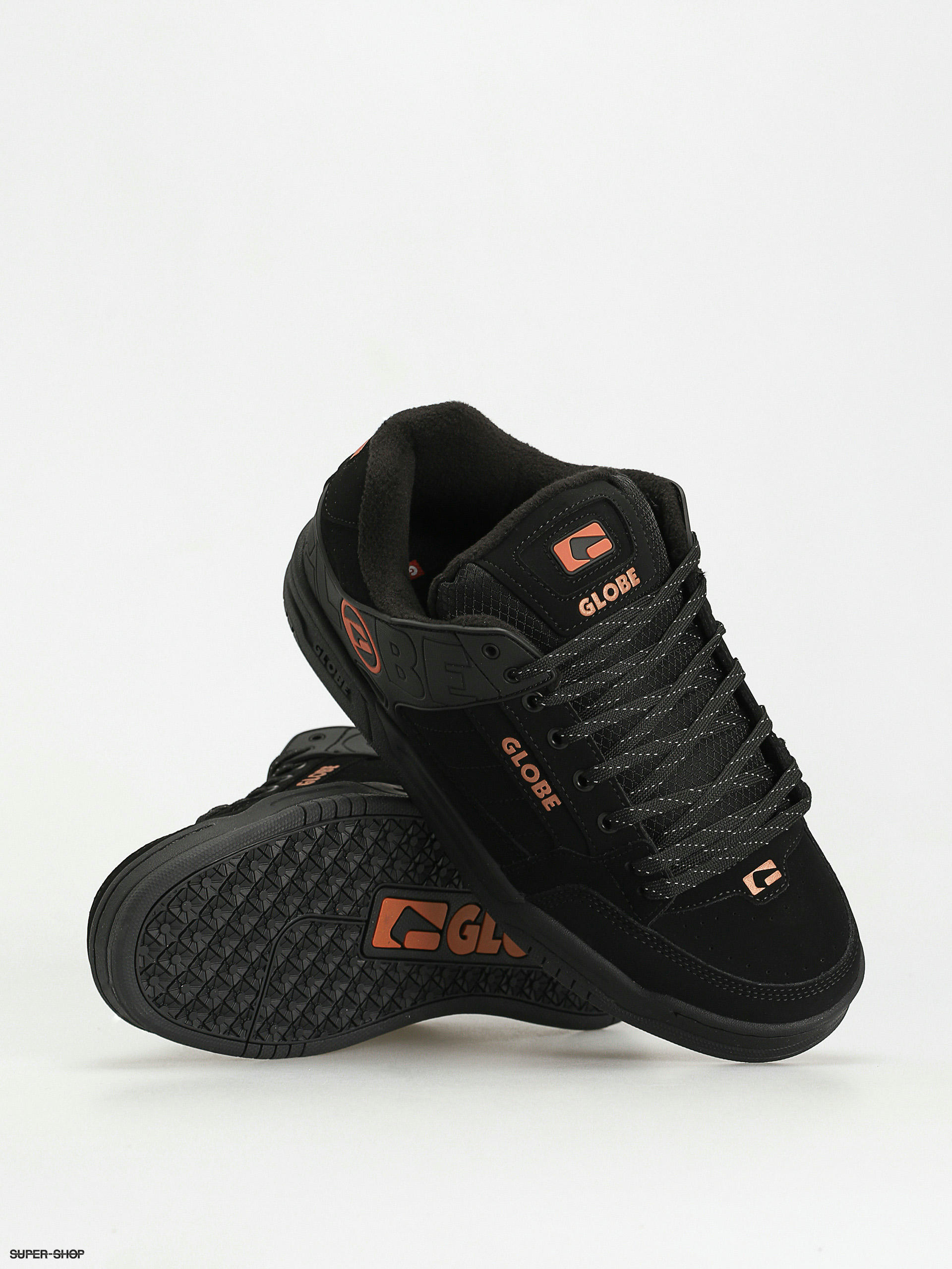 Globe Tilt Shoes (black/black/bronze)