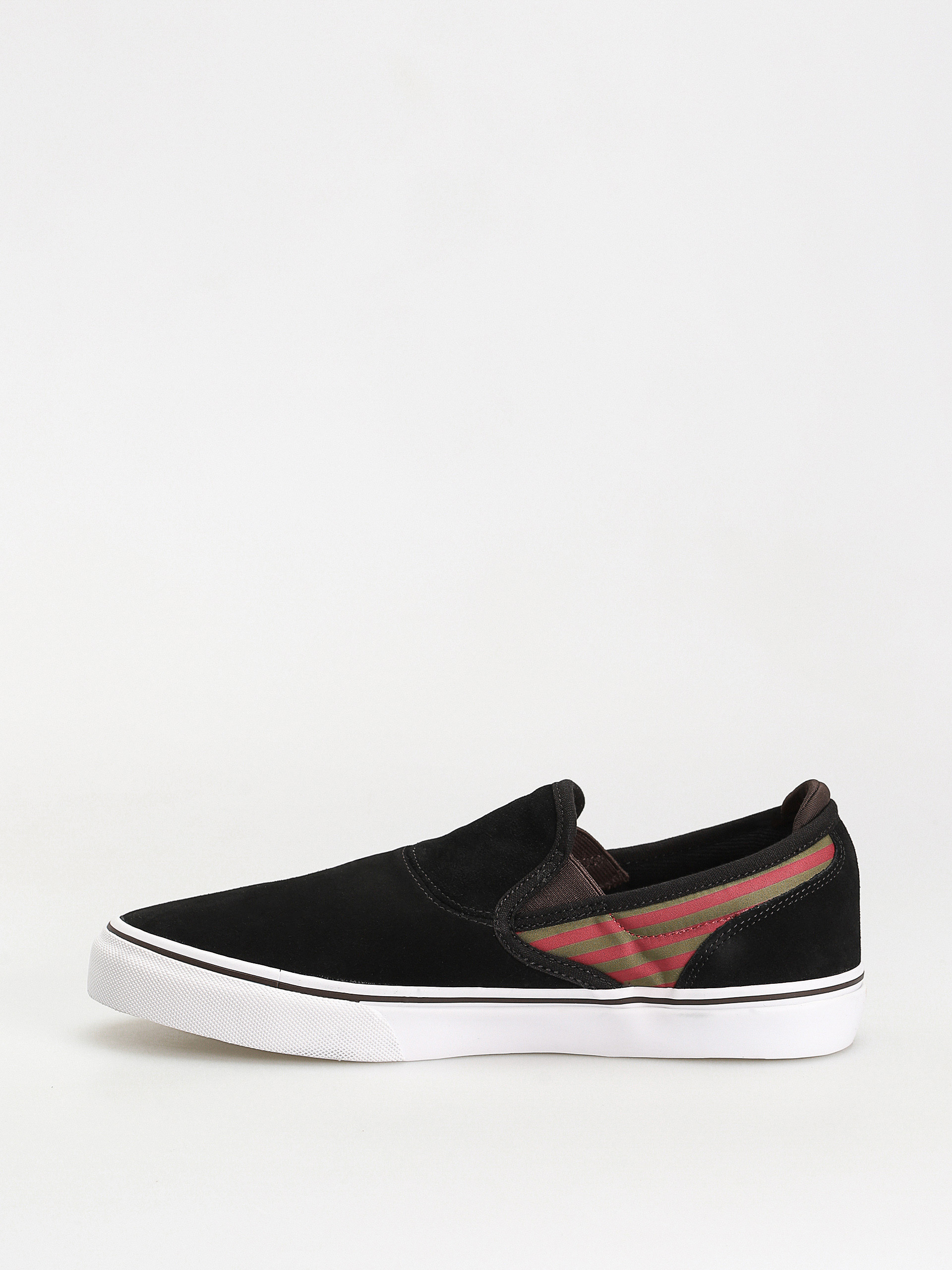 Emerica Wino G6 Slip On Shoes (black/olive/red)