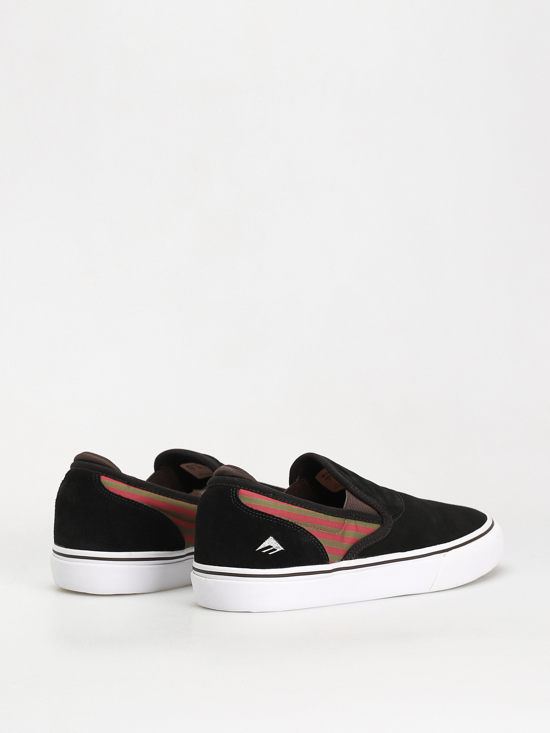 Emerica Wino G6 Slip On Shoes (black/olive/red)