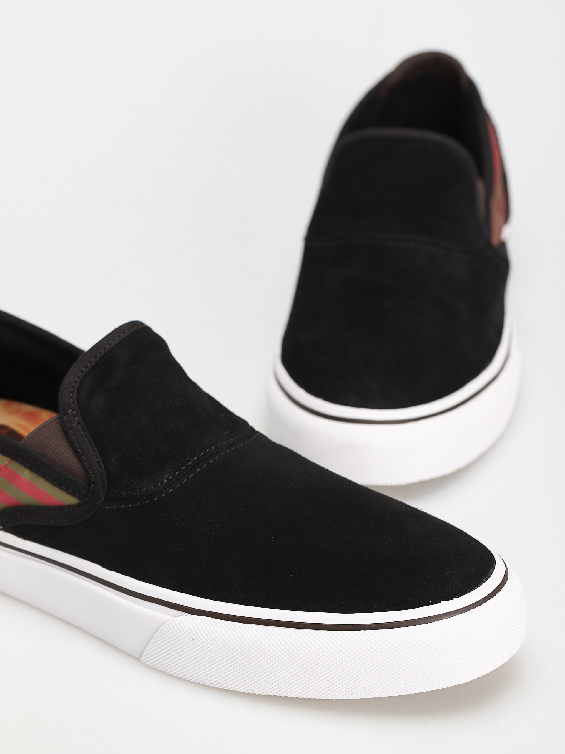 Emerica Wino G6 Slip On Shoes (black/olive/red)