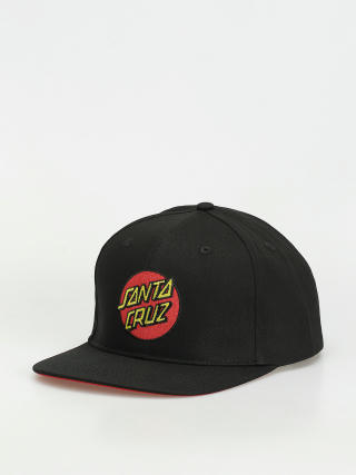 Santa Cruz Classic Dot Snapback Cap (black)