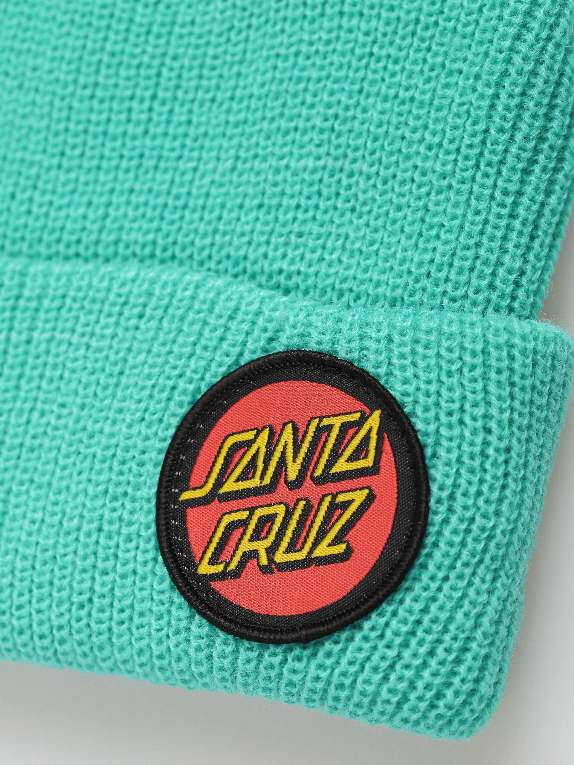 Santa Cruz Classic Dot Beanie (aqua)
