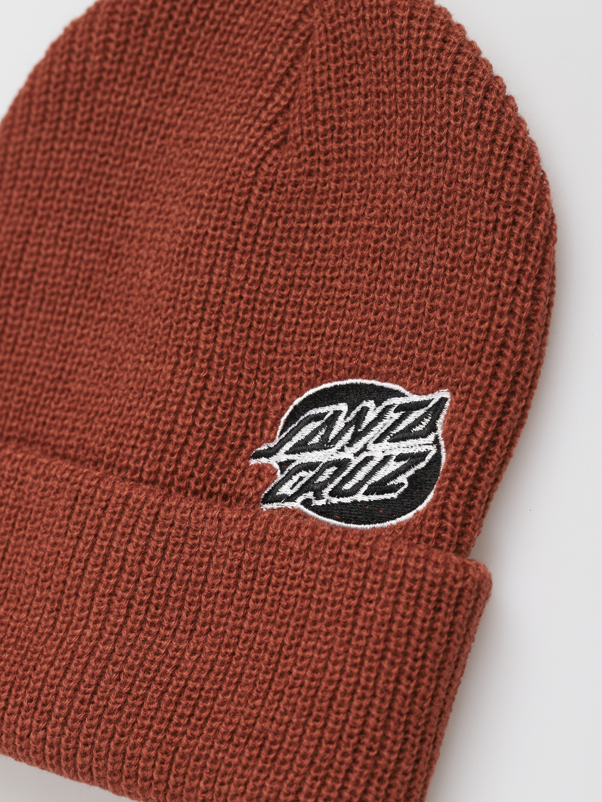 Santa Cruz Mono Lined Oval Dot Mütze (terracotta)