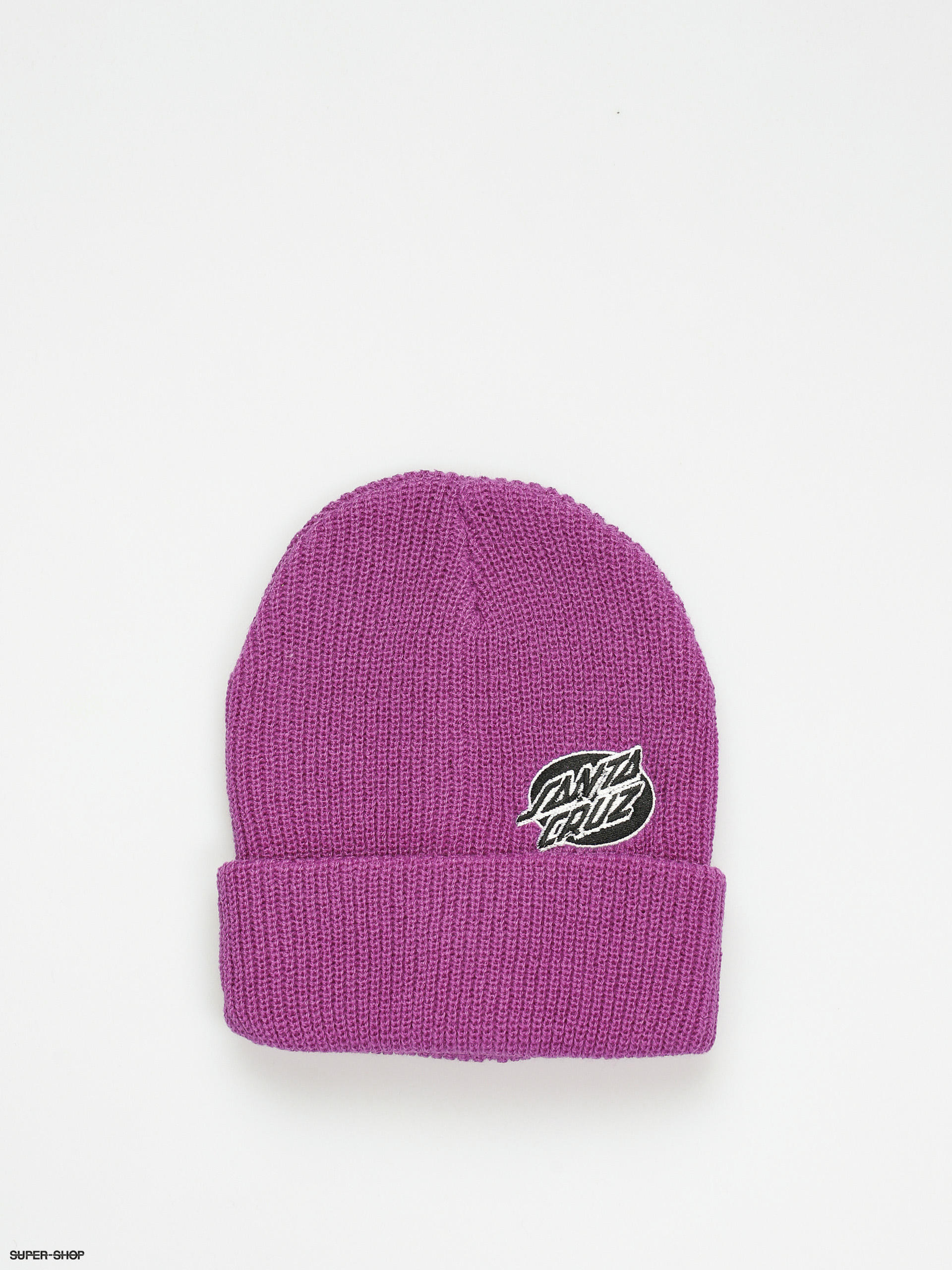 Santa Cruz Mono Lined Oval Dot Beanie (grape)