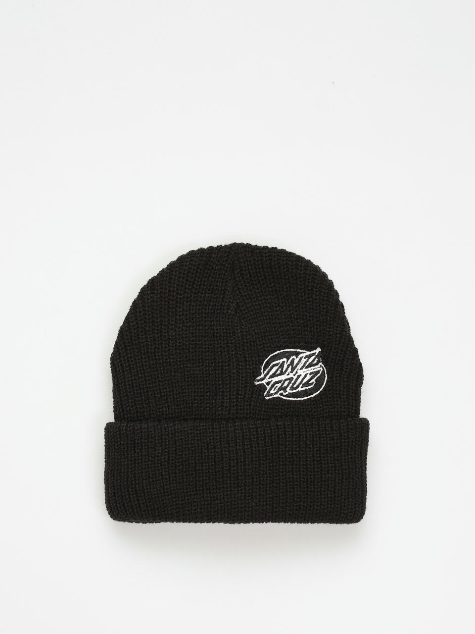 Santa Cruz Mono Lined Oval Dot Beanie (black)