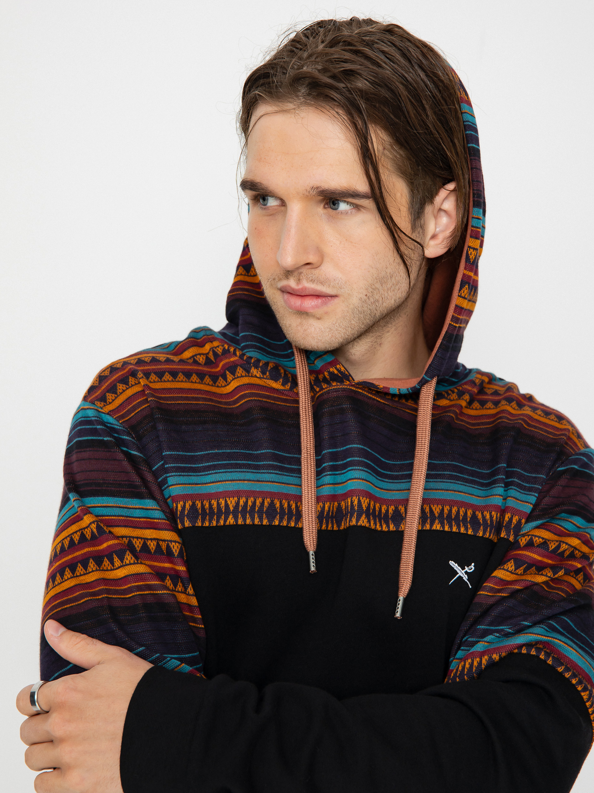 Iriedaily Vintachi Block HD Hoodie black (black)