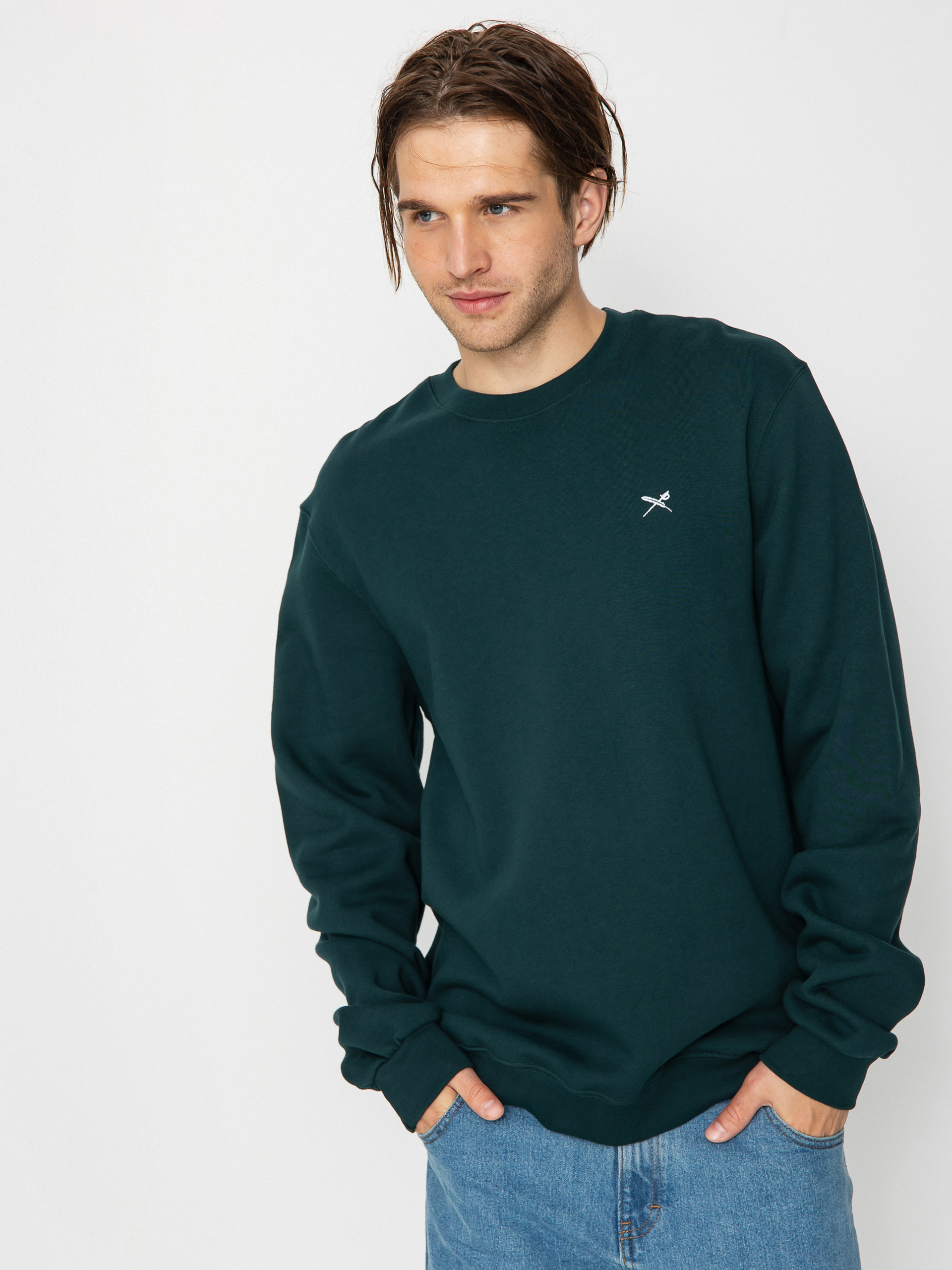 Iriedaily Mini Flag 2 Sweatshirt (night forest)