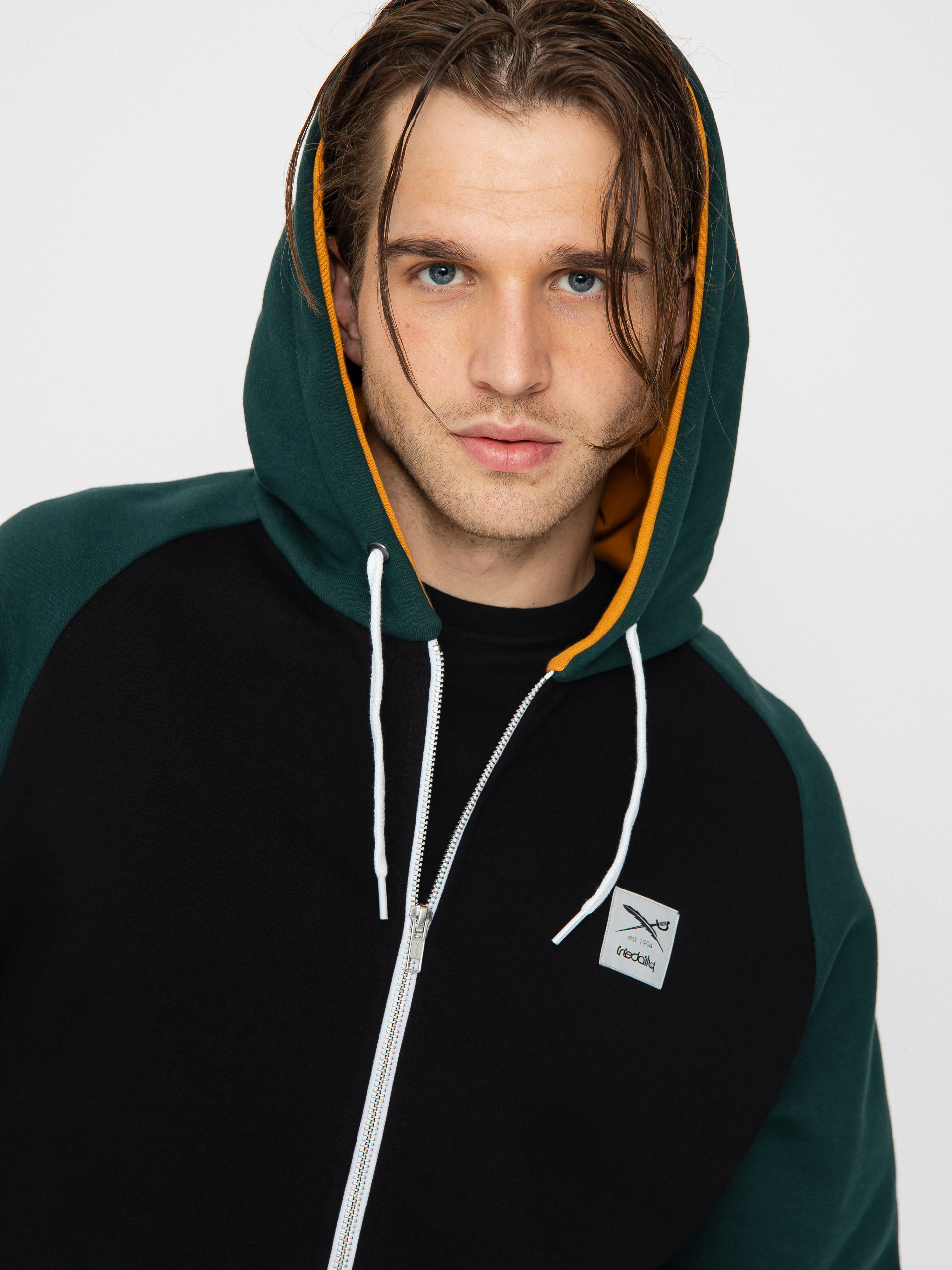 Iriedaily De College 2 ZHD Hoodie (night forest)