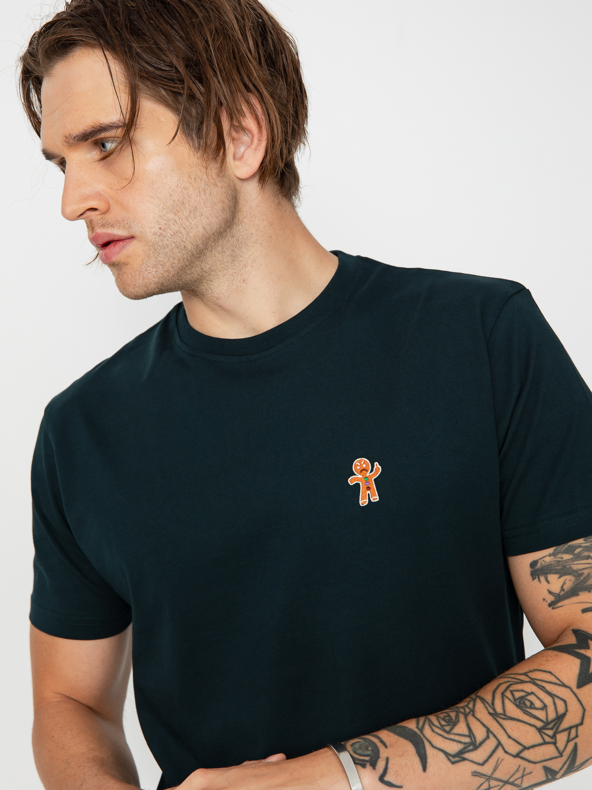 Iriedaily Cookieman Emb T-shirt (night forest)