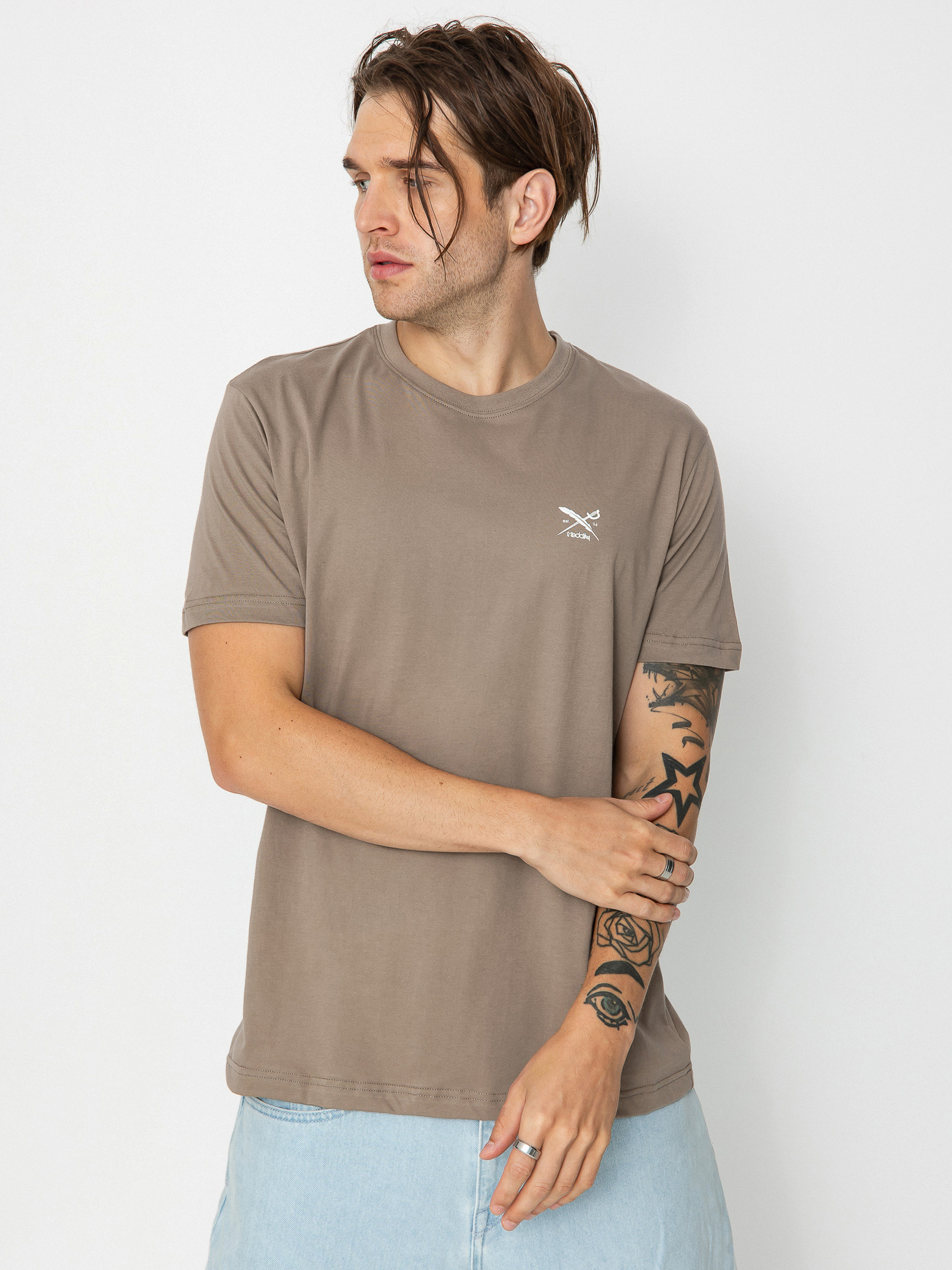 Iriedaily Camiseta 'Chestflag' En Marrón Claro | ABOUT YOU