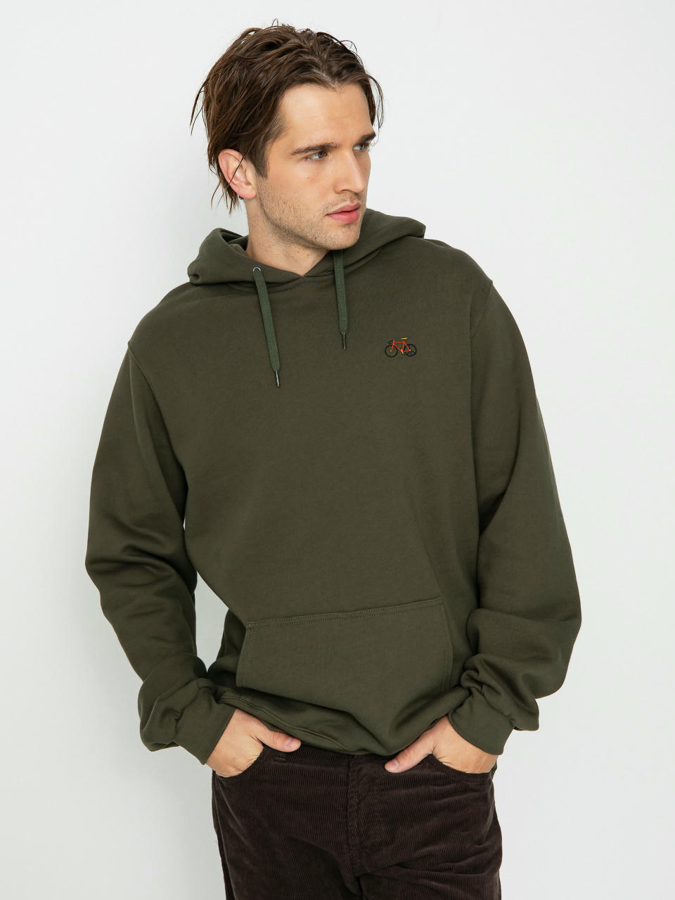 Iriedaily Peaceride HD Hoodie (d olive)