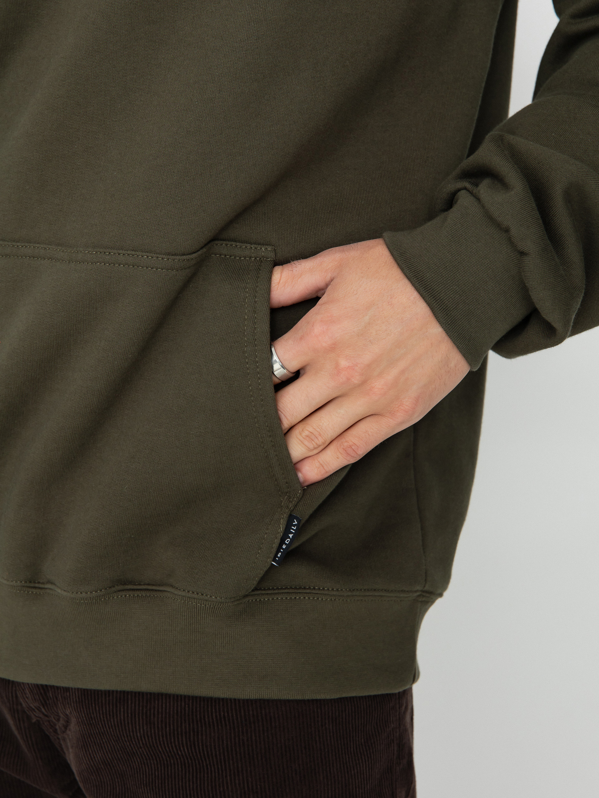 Iriedaily Peaceride HD Hoodie (d olive)