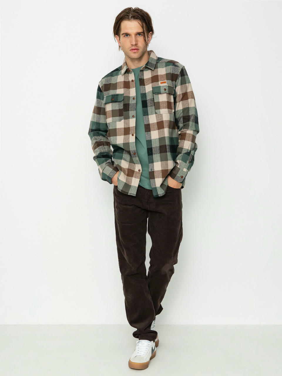 Iriedaily Lumber Fella Shirt (jungle green)