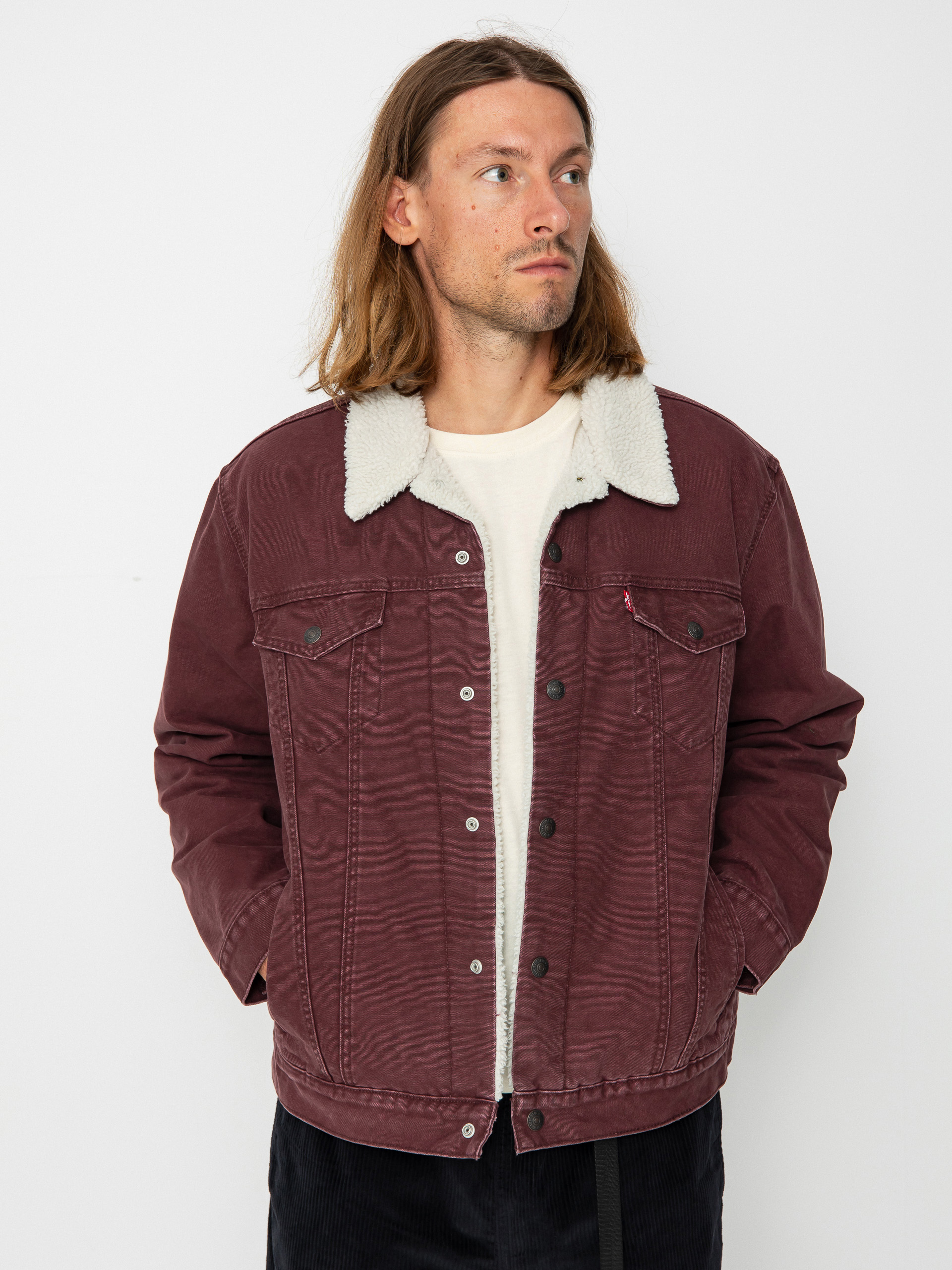 Levi's® Type 3 Sherpa Trucker Jacke (decadent chocolate)