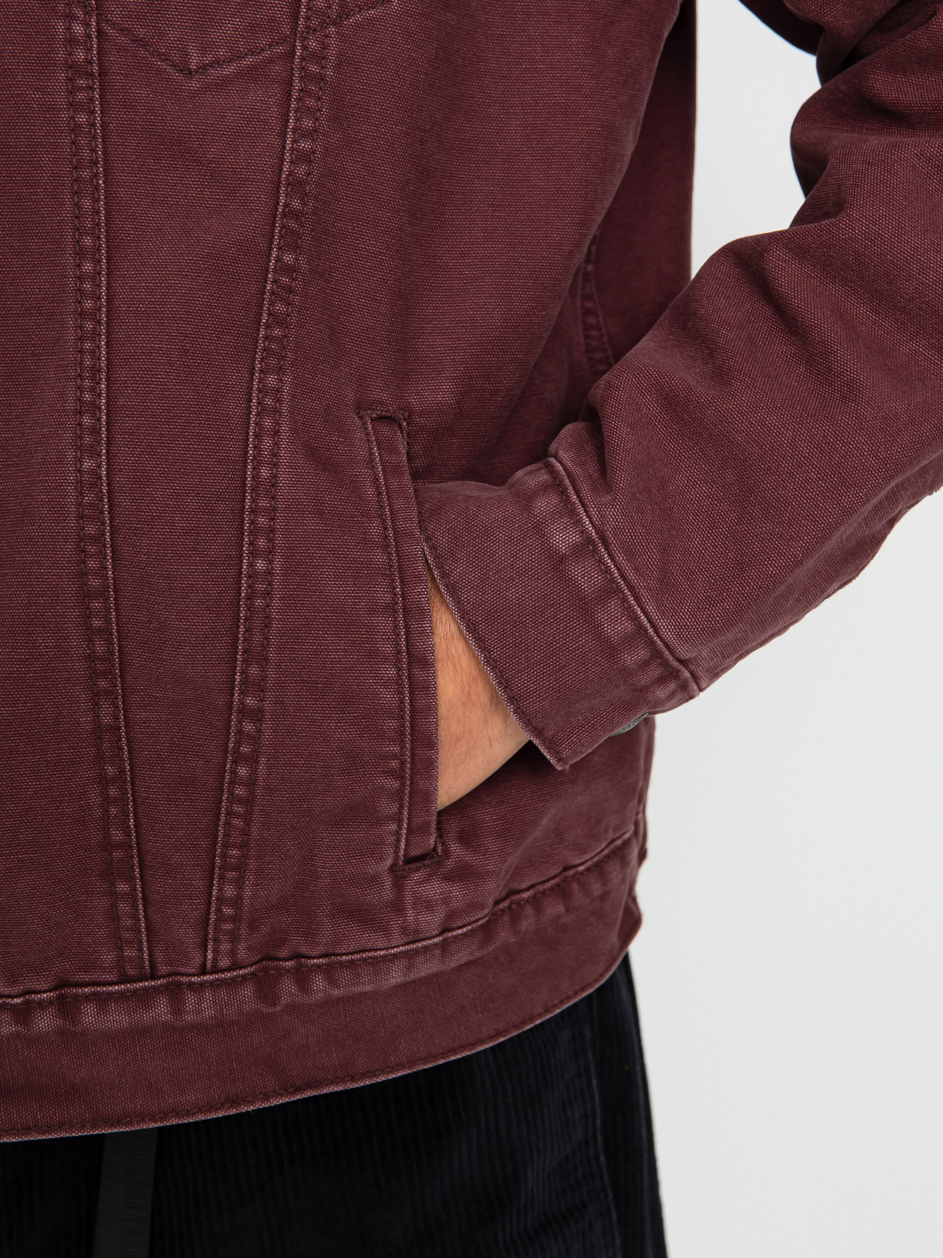 Levi's maroon outlet jacket