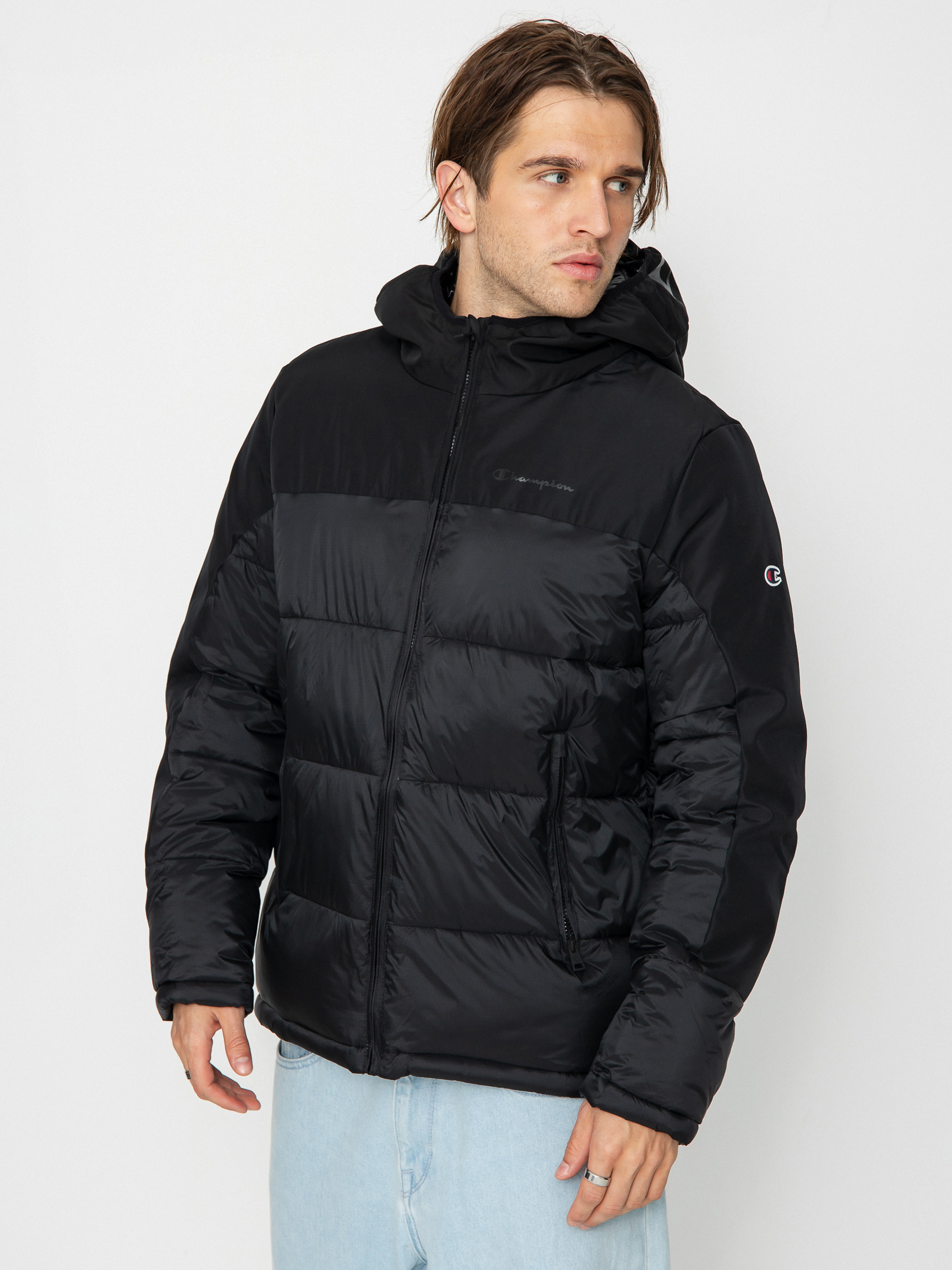 Champion Legacy Hooded Jacket 219190 Jacke (nbk/nbk)