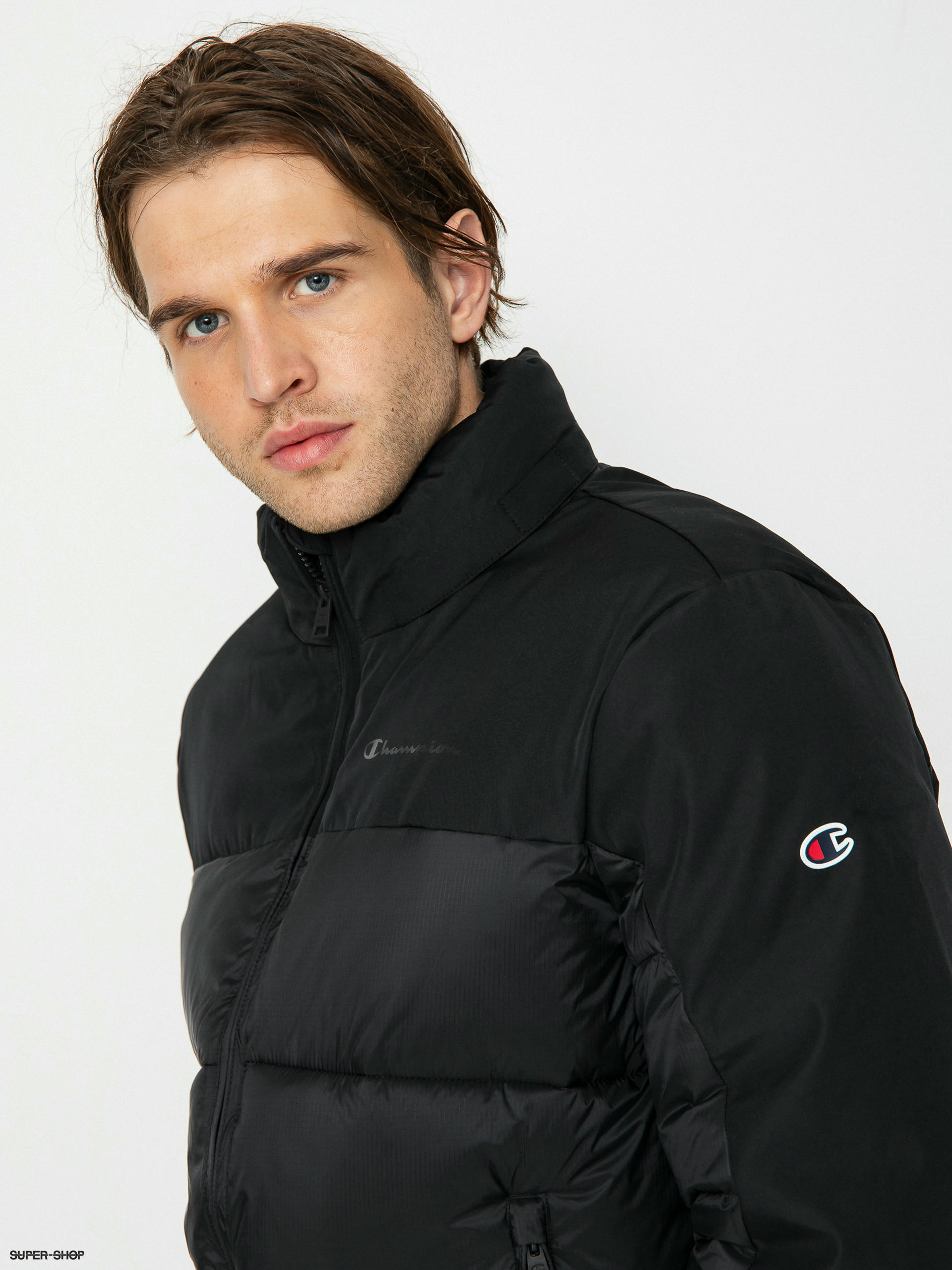 Champion jacket without outlet hood