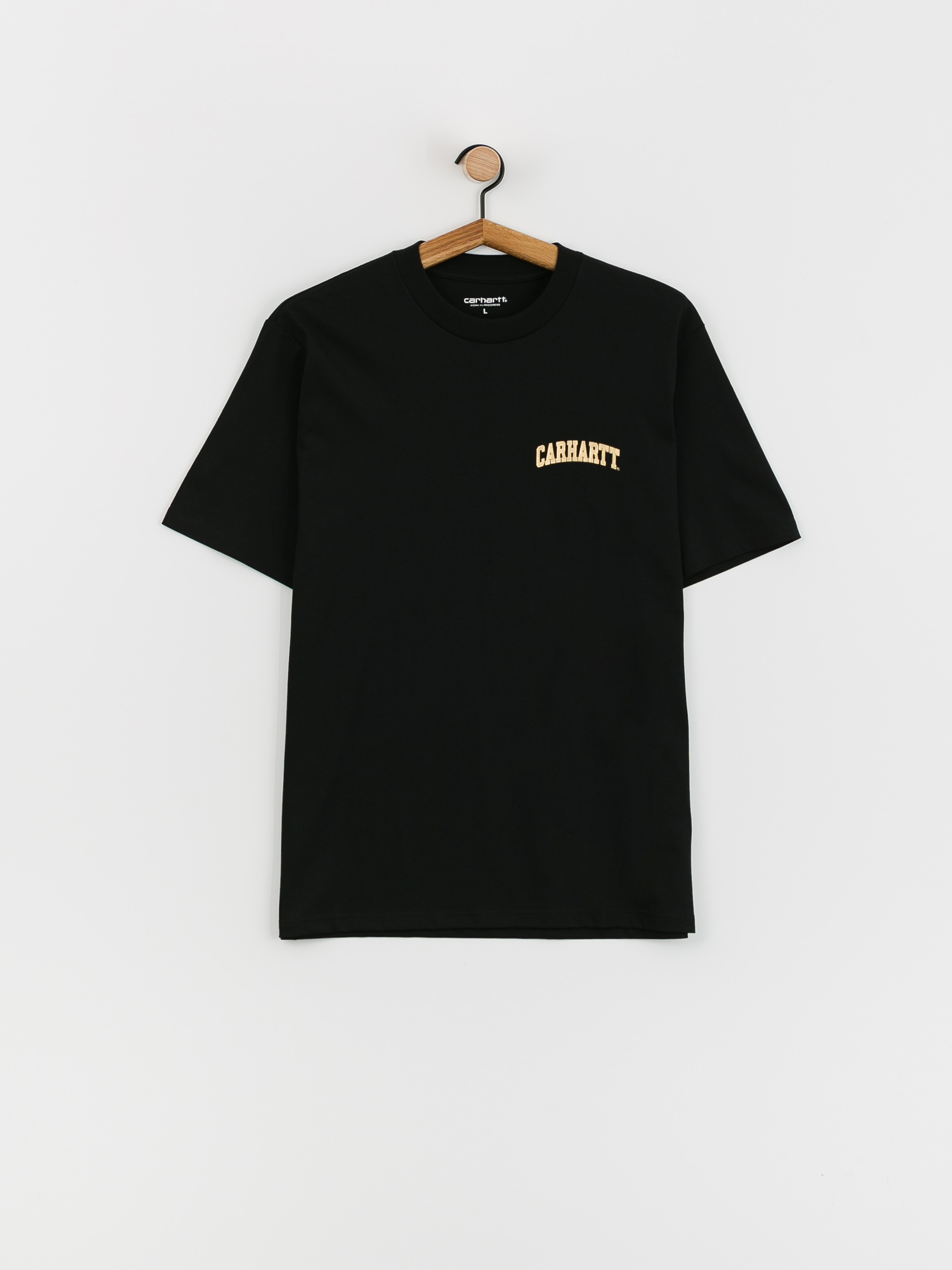 Carhartt WIP University Script T-shirt (black/gold)