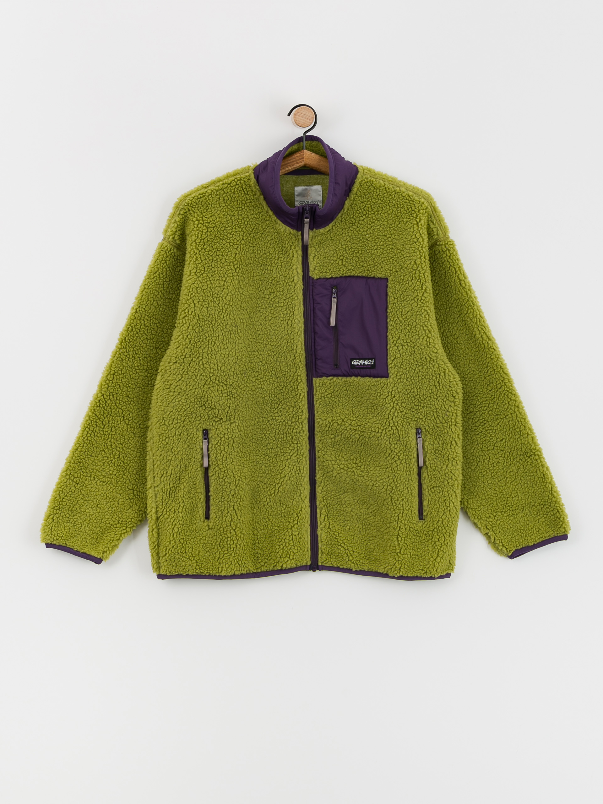 Gramicci Sherpa Jacket green dusted lime