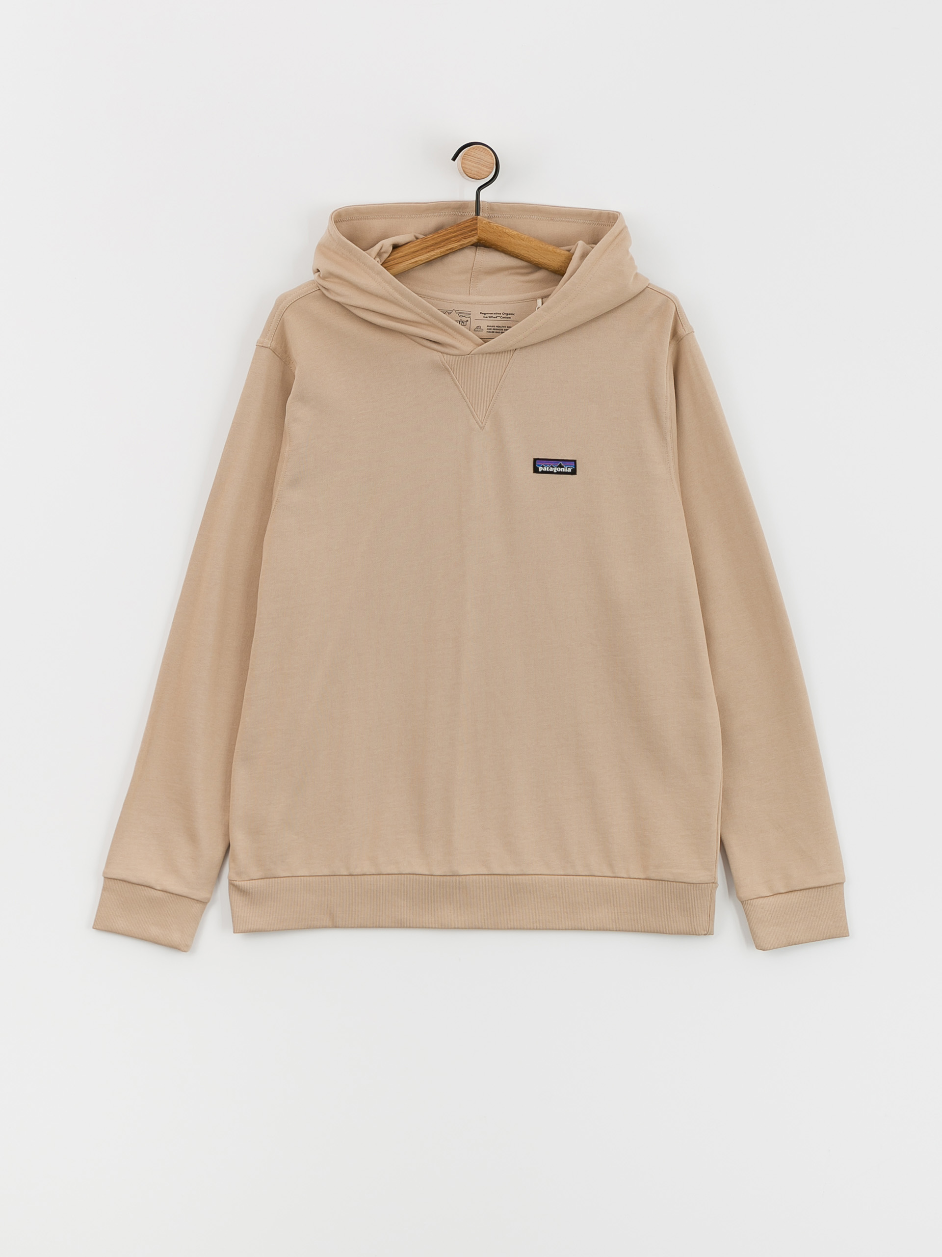 Patagonia Regenerative Organic Certified Cotton HD Hoodie (oar tan)