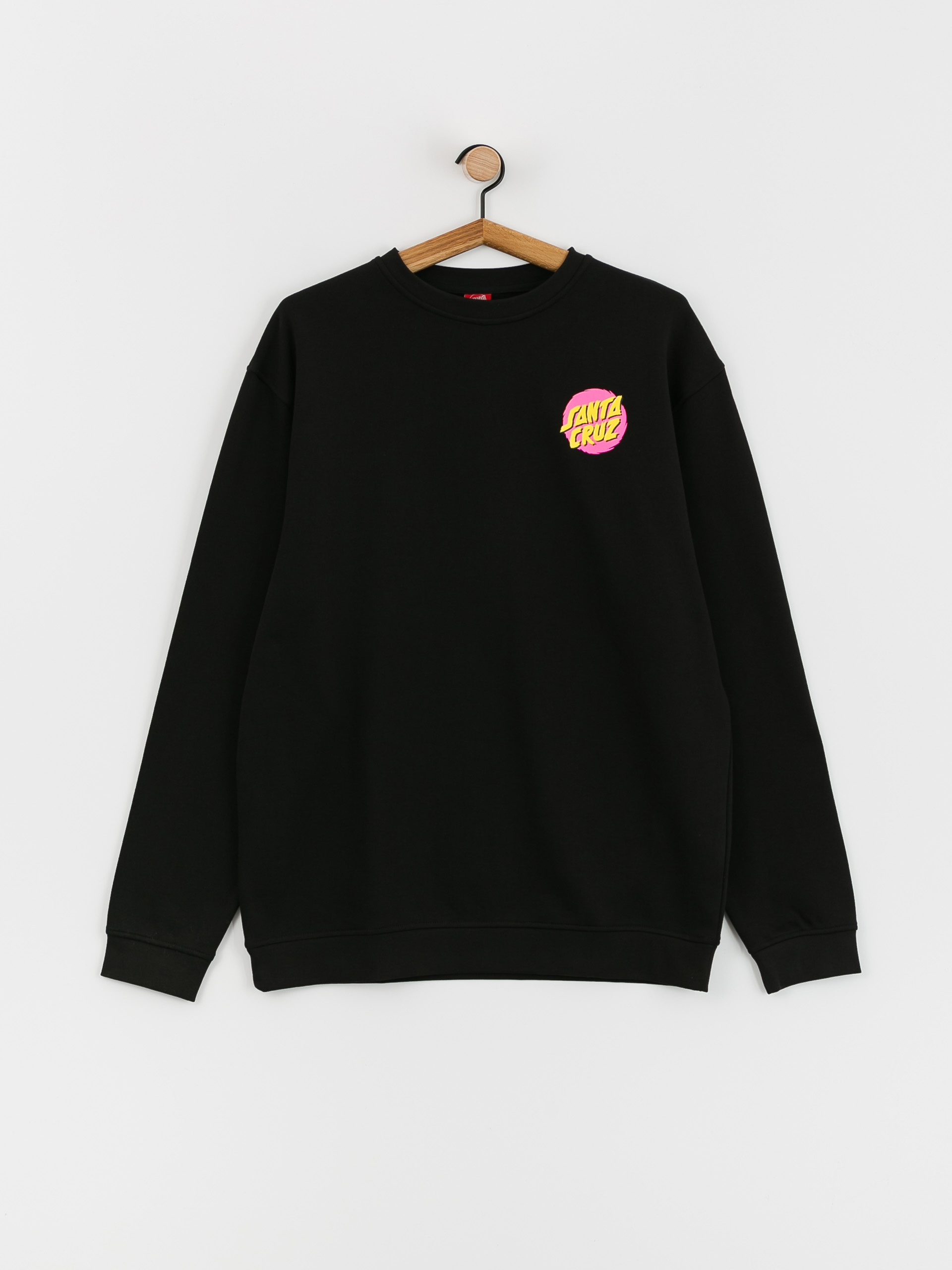 Santa Cruz Style Dot Sweatshirt (black)
