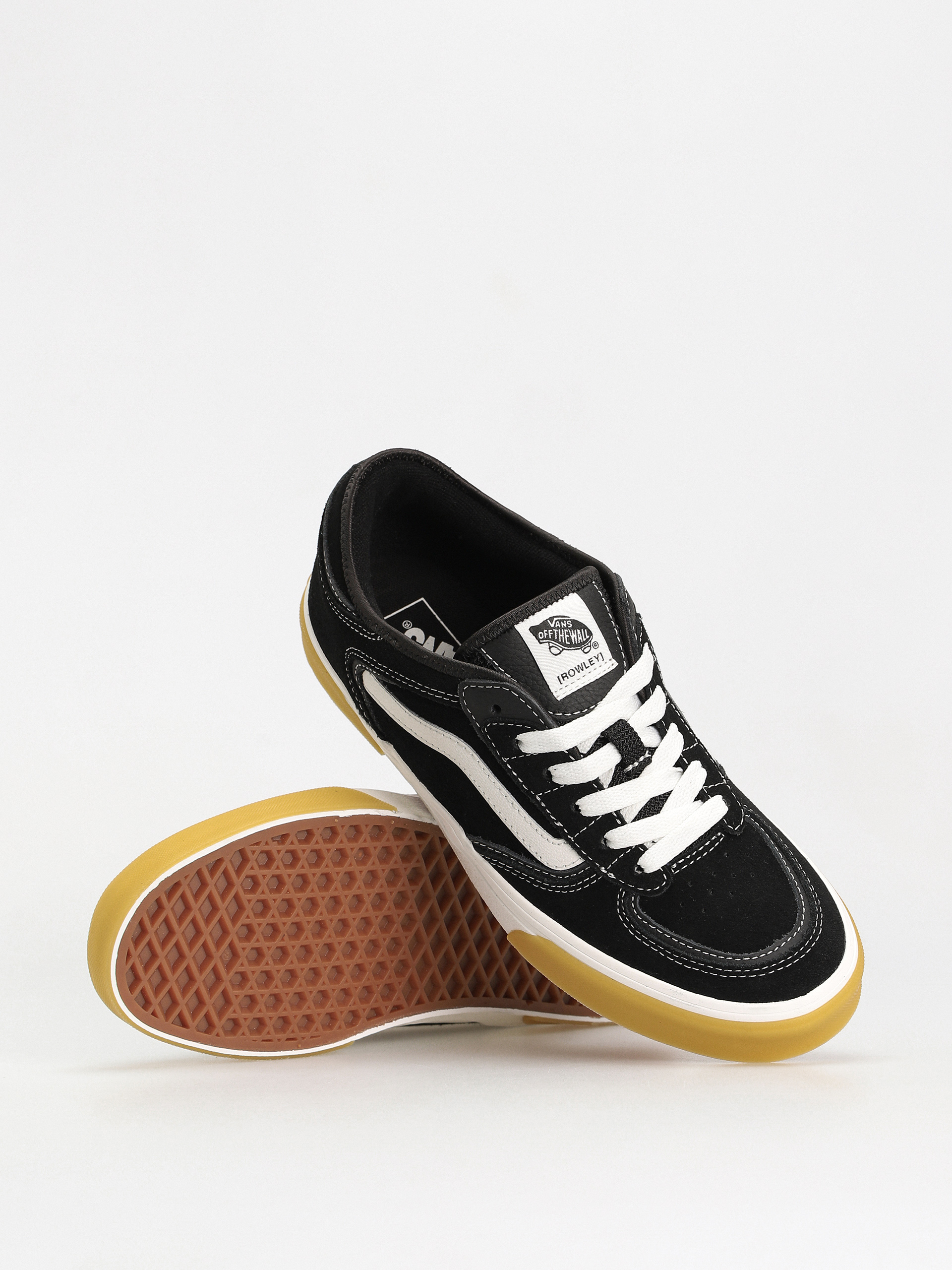 Vans Rowley Classic Shoes (black/white/gum)
