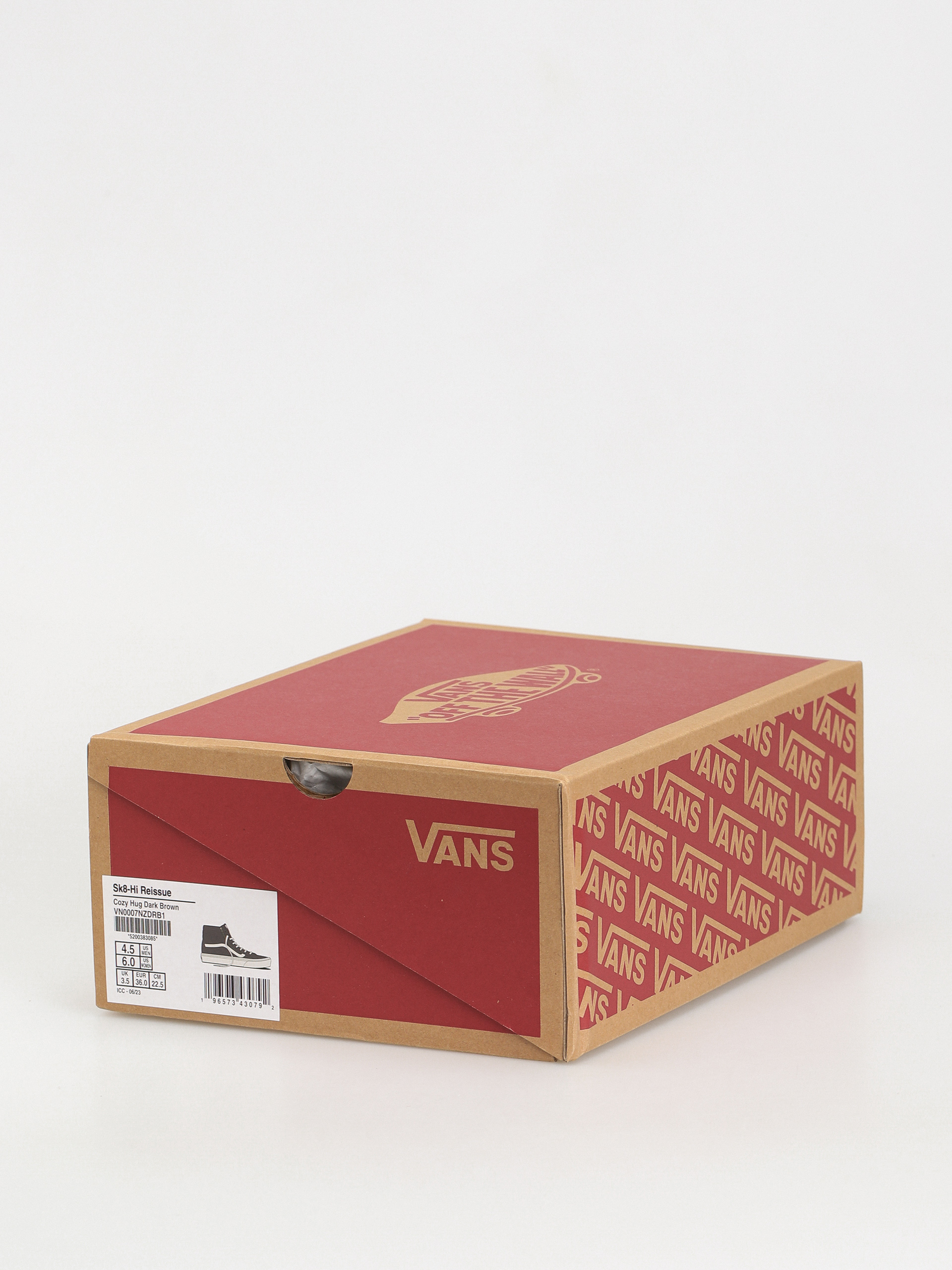 Vans Sk8 Hi Reissue Side Zip Shoes (cozy hug dark brown)